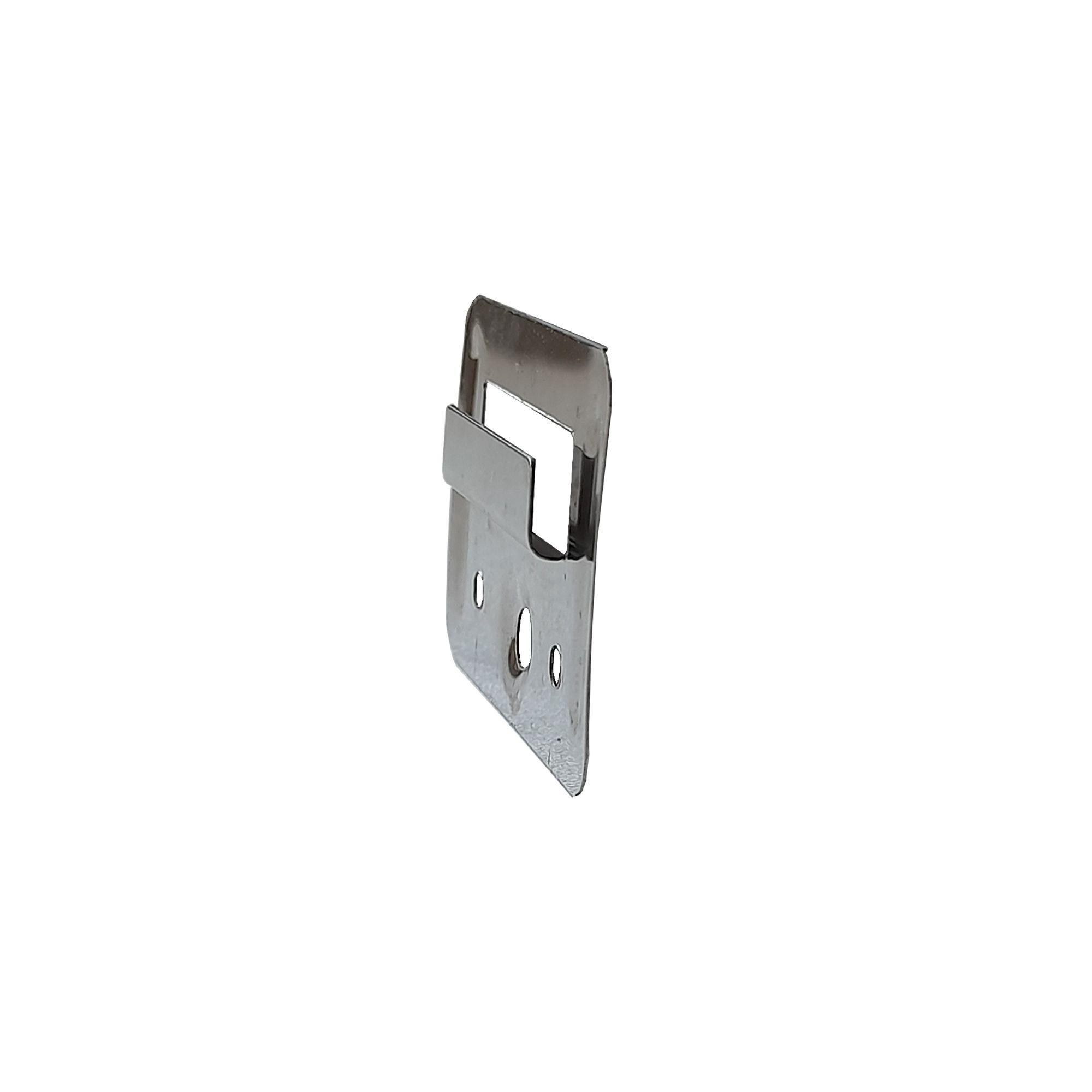 FIJADOR DE PANEL CLIP METÁLICO 33X45mm (100 UNIDADES)-2