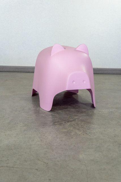 Silla Pig Rosada-2