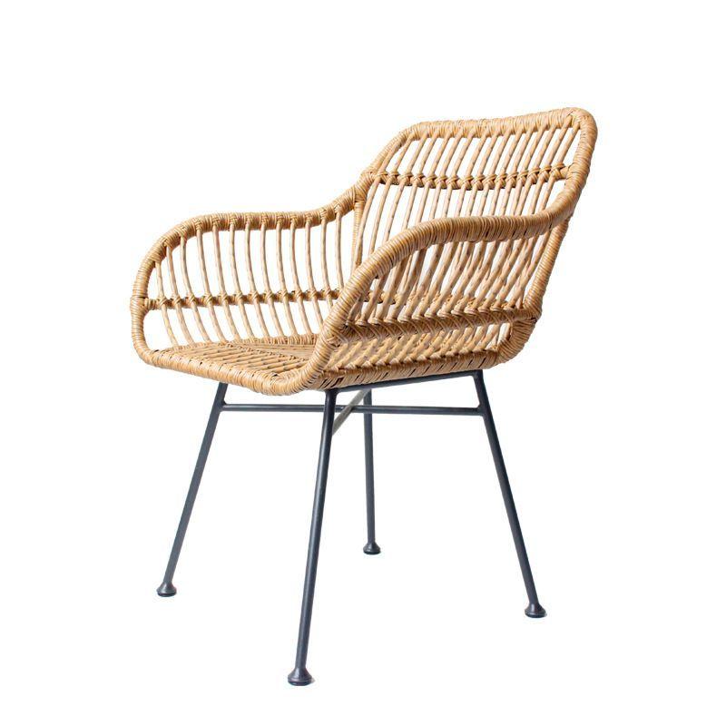 Silla Vivo Rattan 2 Unidades-2
