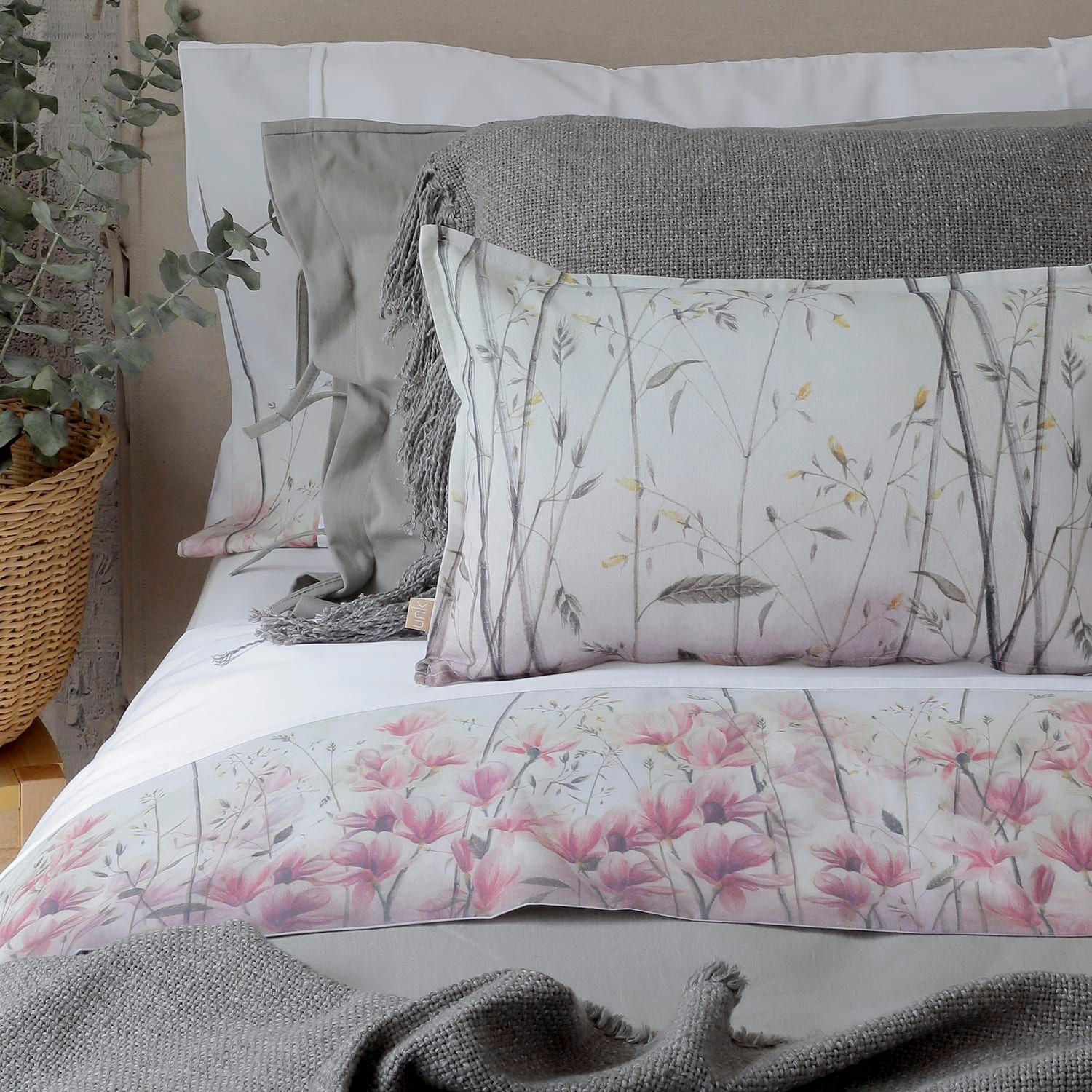 Juego Sábanas Estampado Magnolias 300H King-2