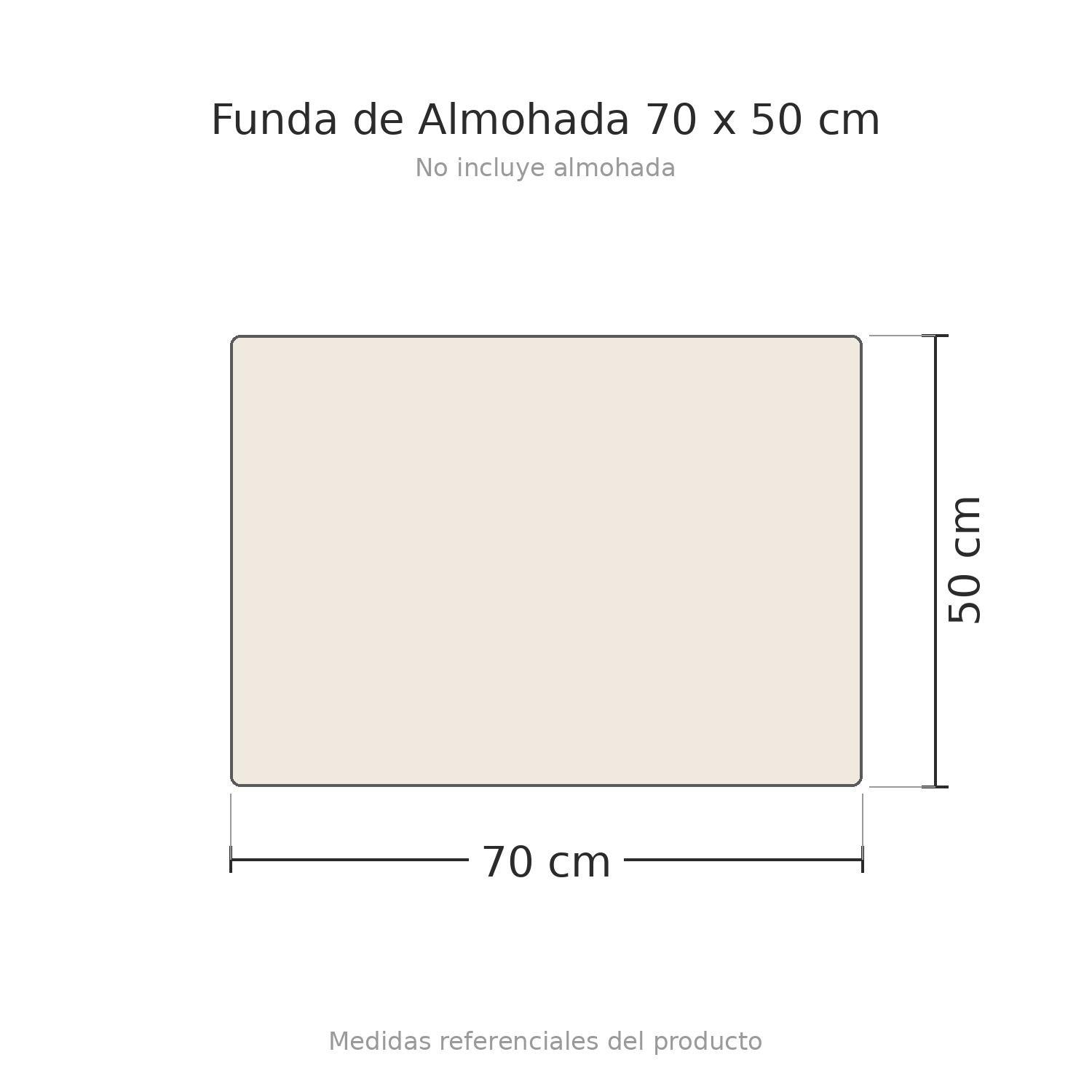 Funda Almohada Arbolito 50x70 Pack 2-1
