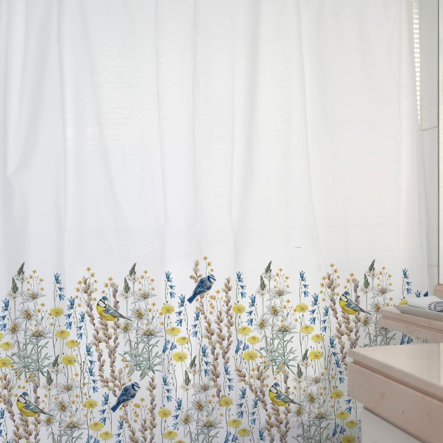 Cortina De Baño Jardín Edelweiss 180x180-0