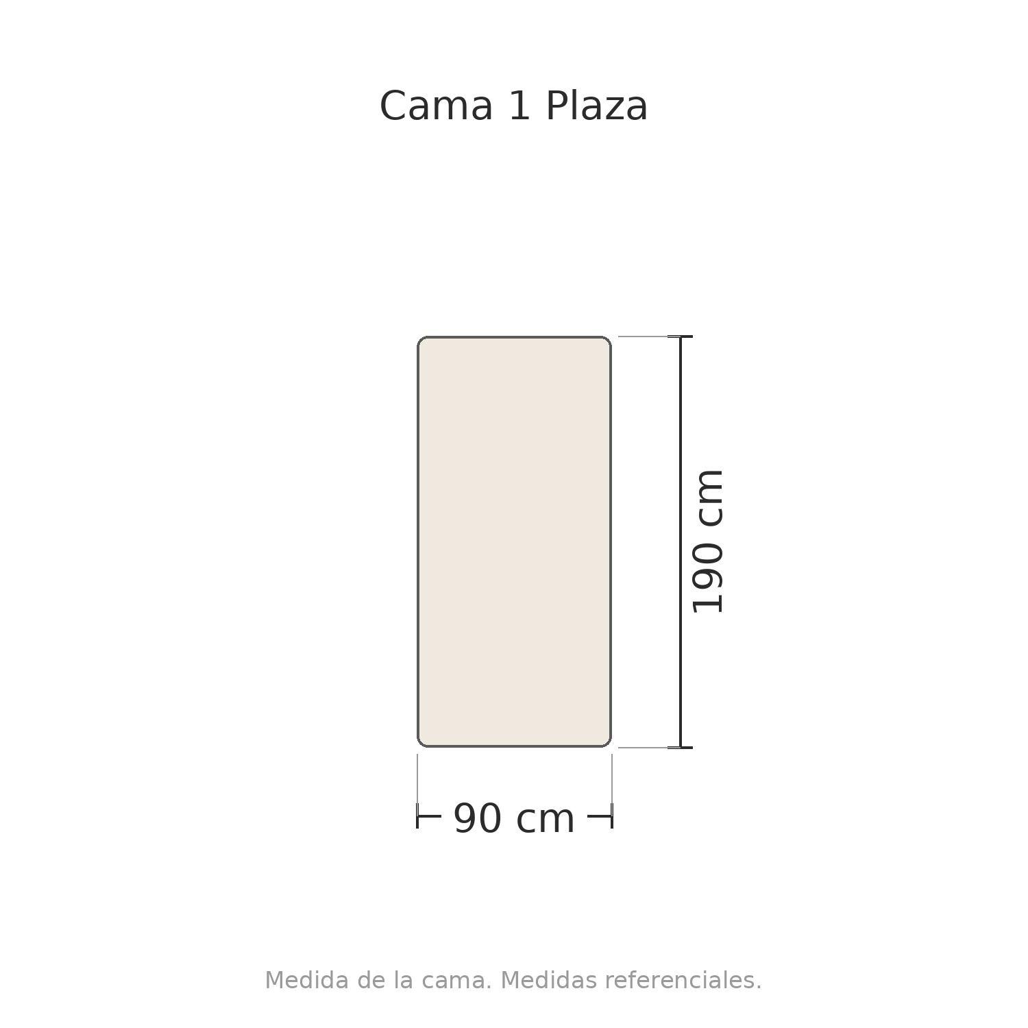 Juego Sábanas Vivo Gris Claro 300H 1 Plaza-1