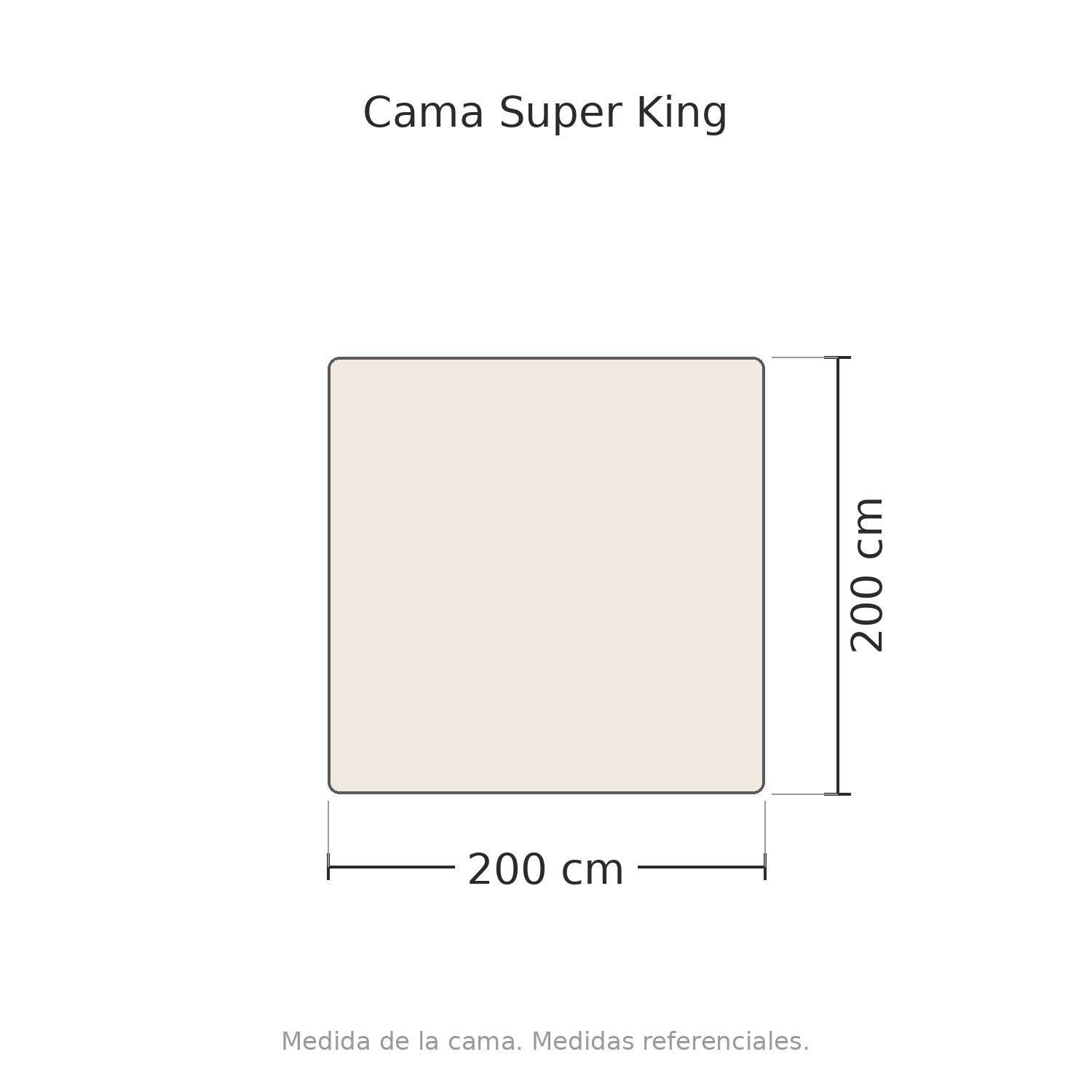 Juego Sábanas Vivo Gris Claro 300H Super King-1