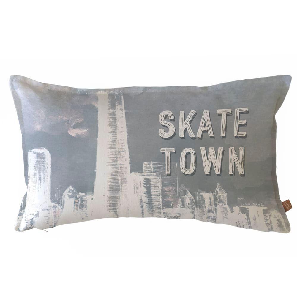 Funda Cojín Estampado Skate Town 50x30-1