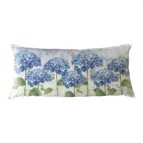 Funda Cojín Estampado Hortensias XL 40x90-1
