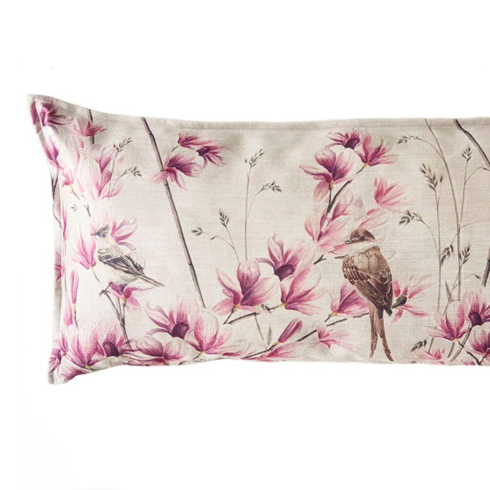 Funda Cojín Magnolia Y Pajaritos XL 40x90-1