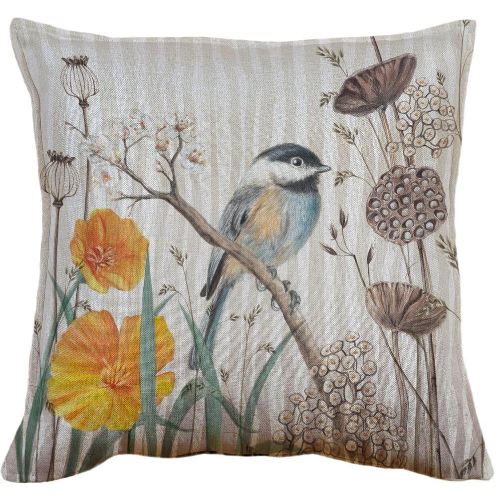 Funda Cojín Lino Chikadee 45x45-0