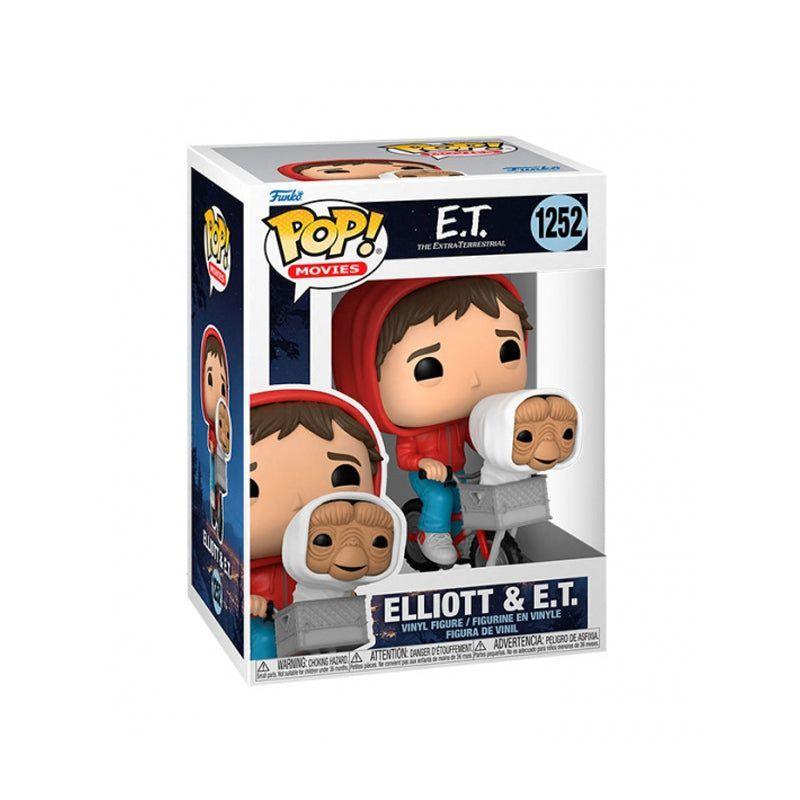 Funko Pop Movies E.t Elliot With E.t In Bike Basket #1252-1