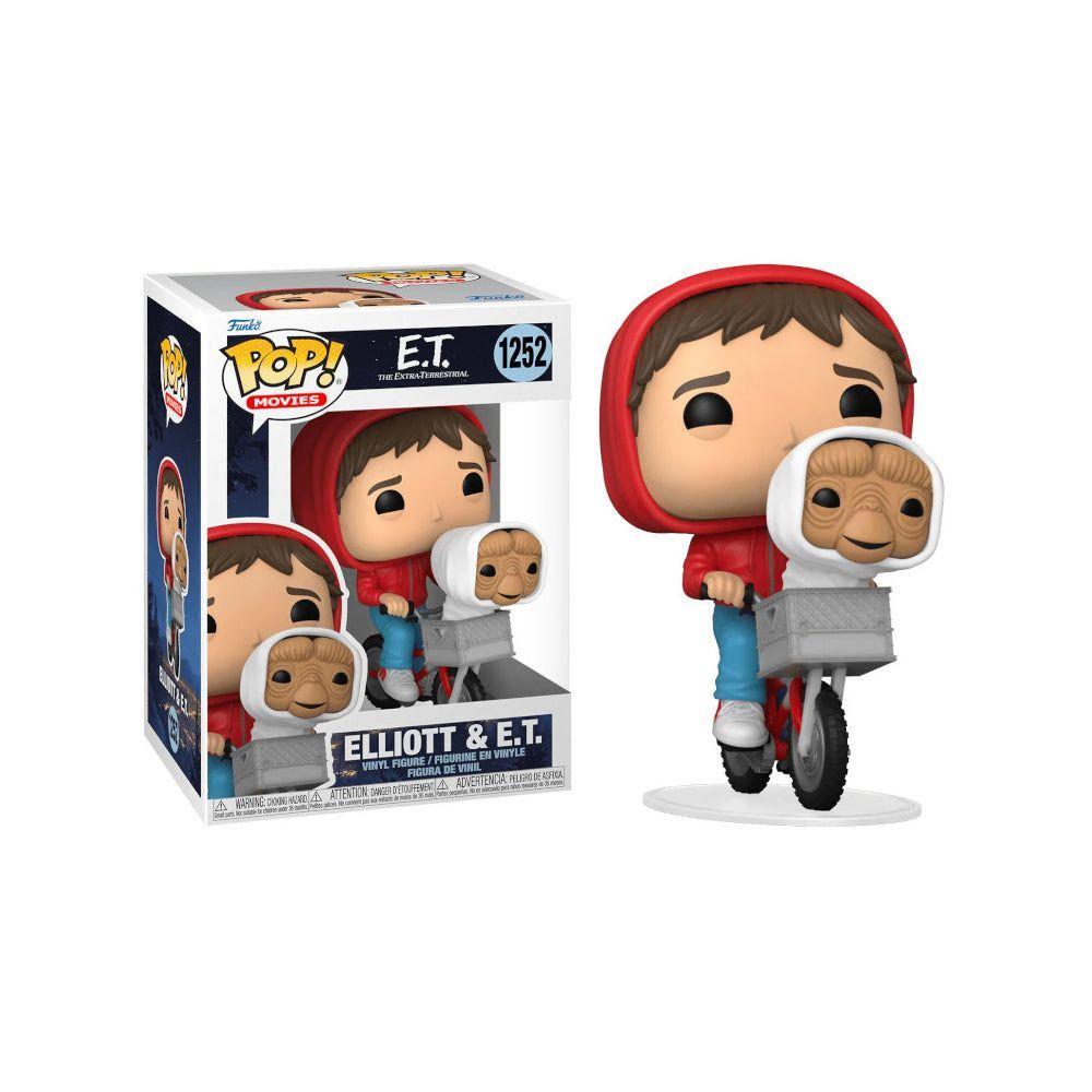 Funko Pop Movies E.t Elliot With E.t In Bike Basket #1252-2