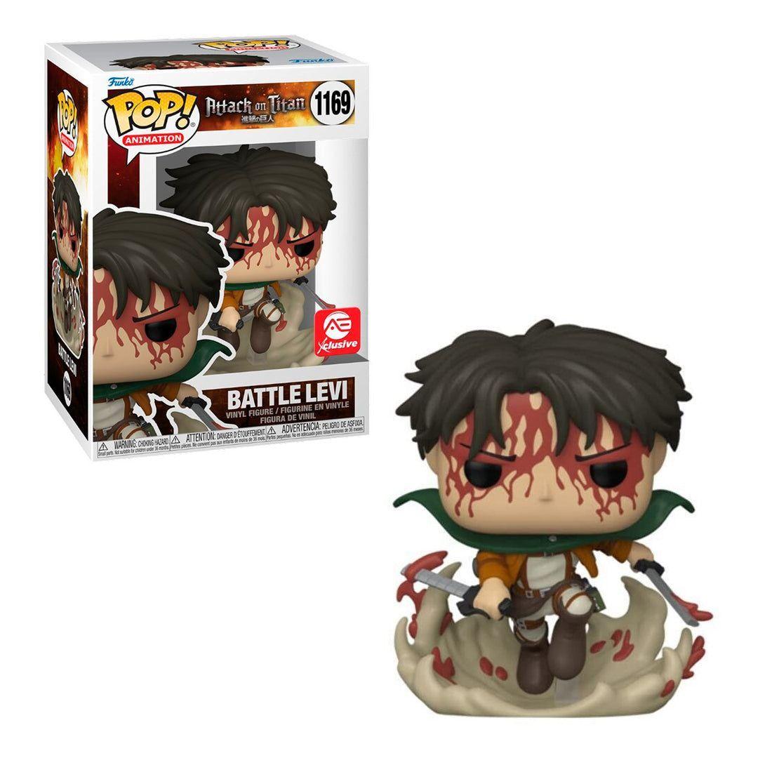 Funko Pop Animation Attack On Titan Battle Levi #1169-3