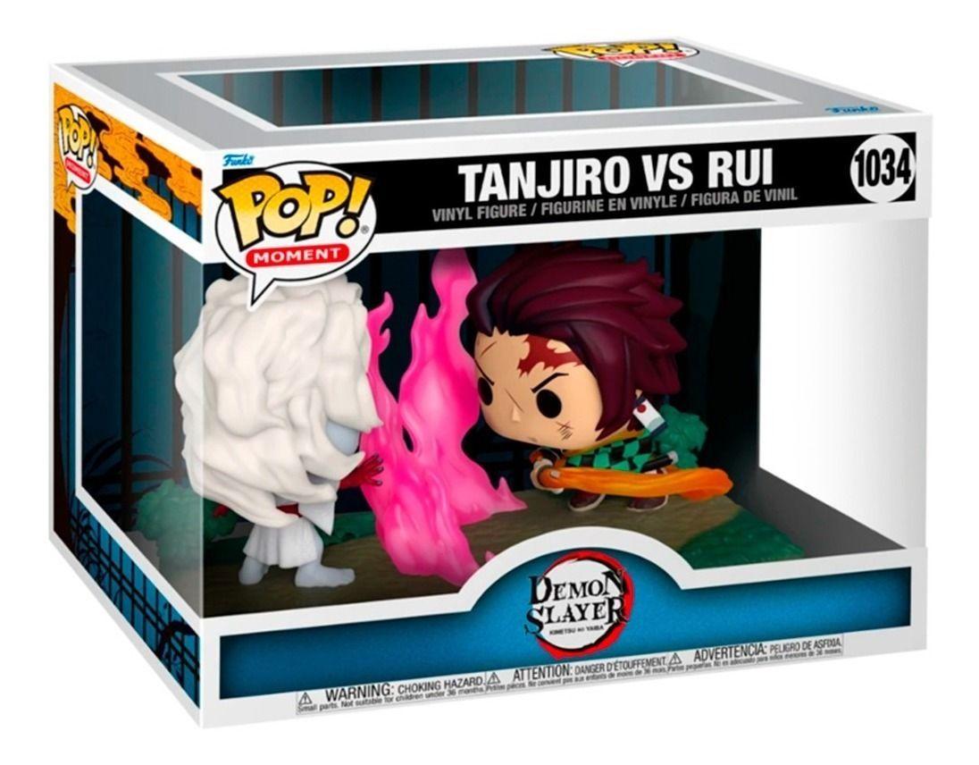 Funko Pop Demon Slayer Tanjiro Vs Rui #1034-1