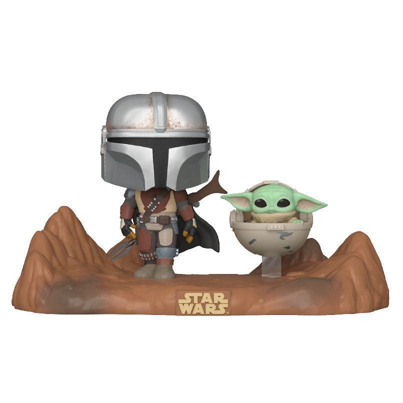 Funko Pop Star Wars The Mandalorian y Grogu #390-1