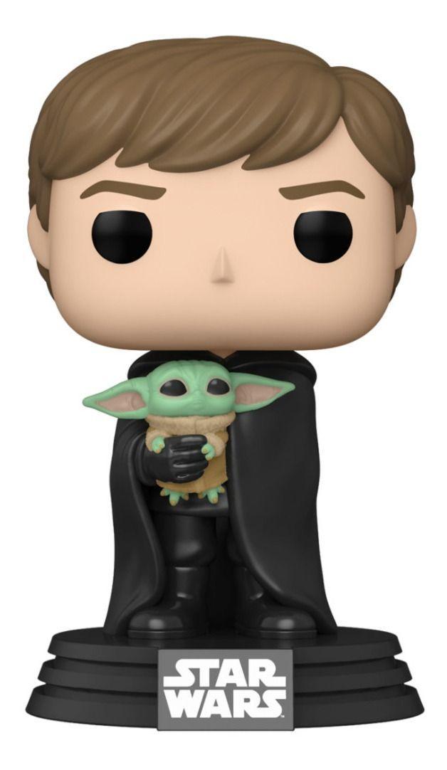 Funko Pop Star Wars Grogu Con Luke Skywalker #482-0