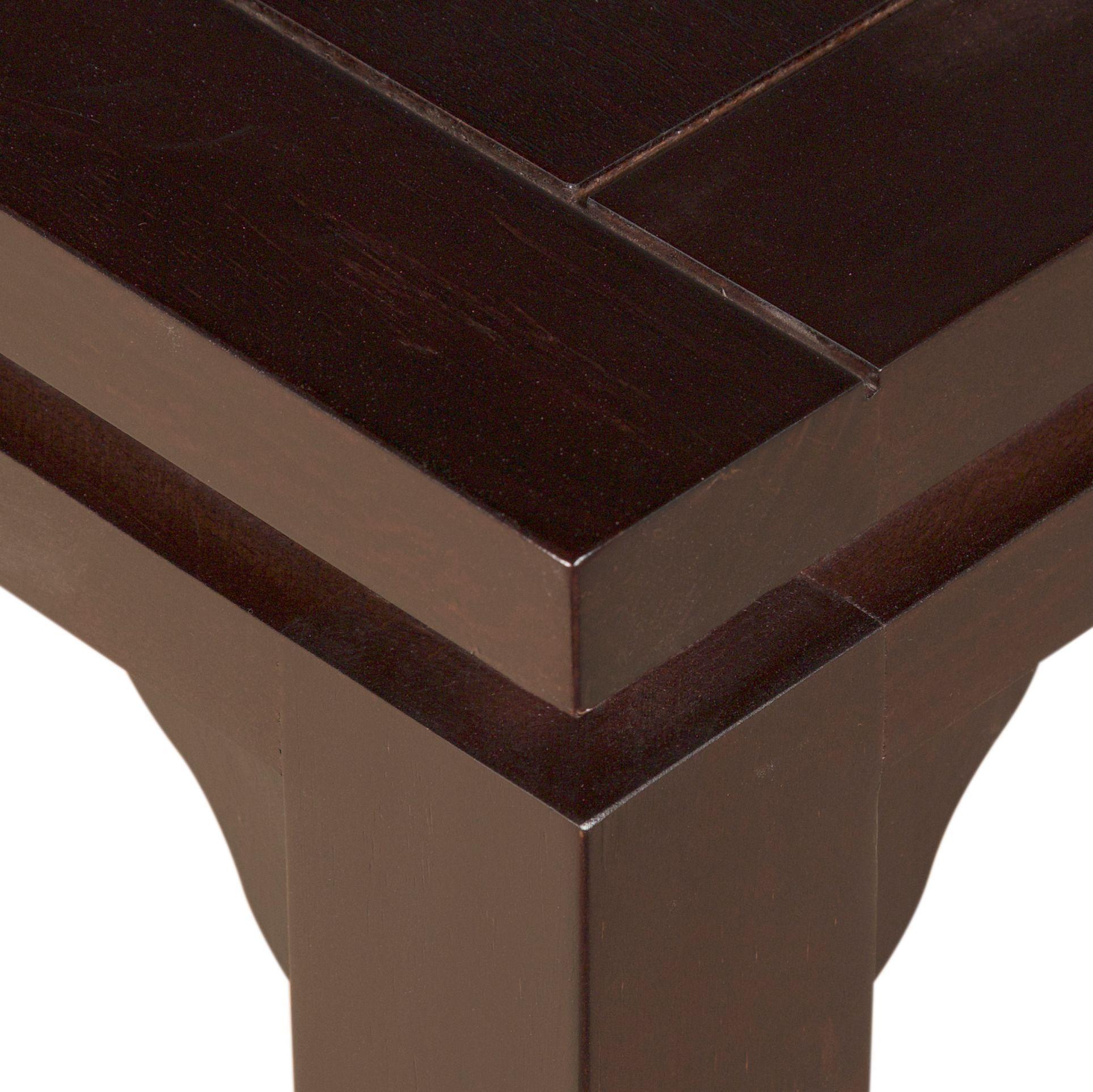 Juego Comedor Pascal 6 sillas Madera color Chocolate 92x170cm-5