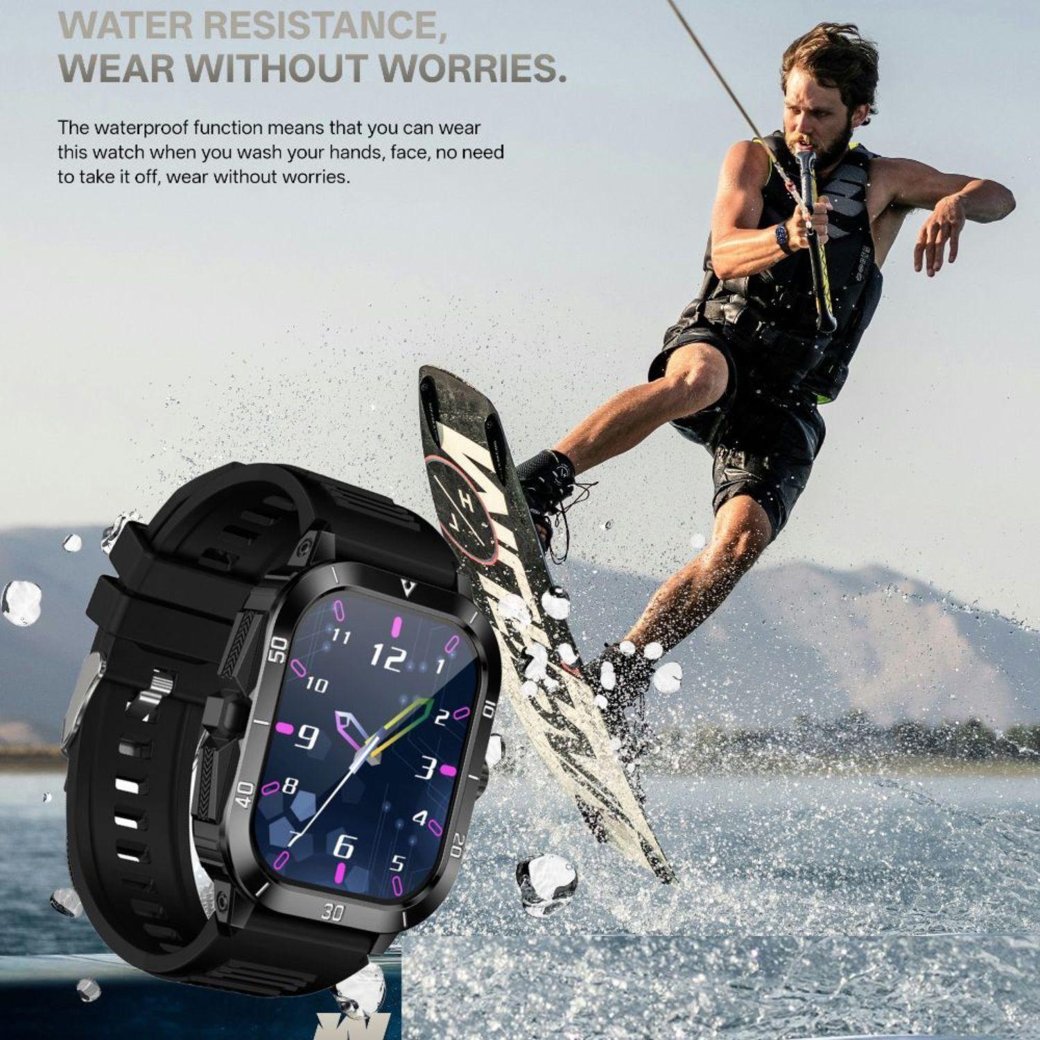 Reloj Smartwatch deportivo unisex mas audifonos correa extra-4