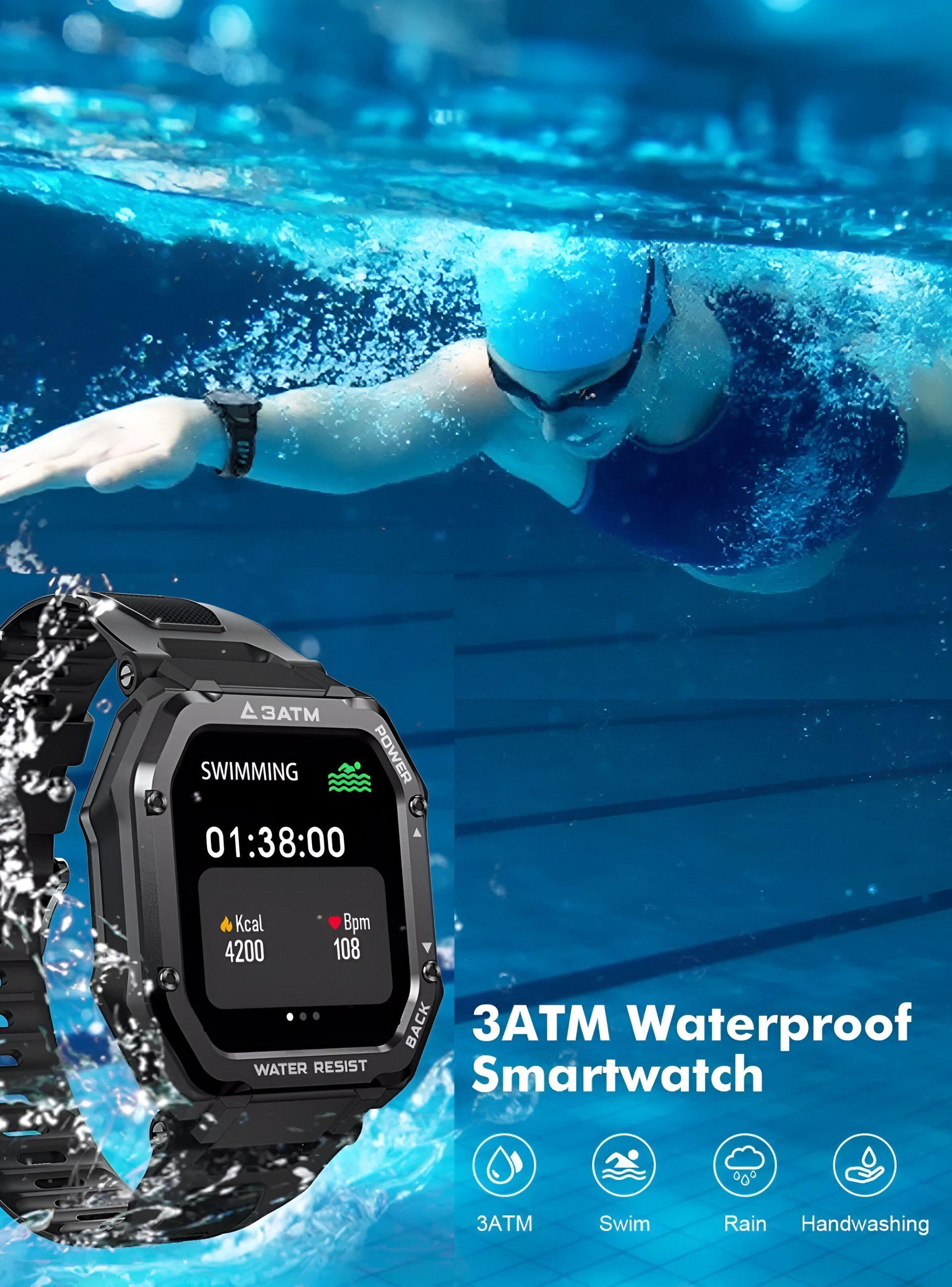 Smartwatch fitness y de regalo llévate unos Audífonos-2