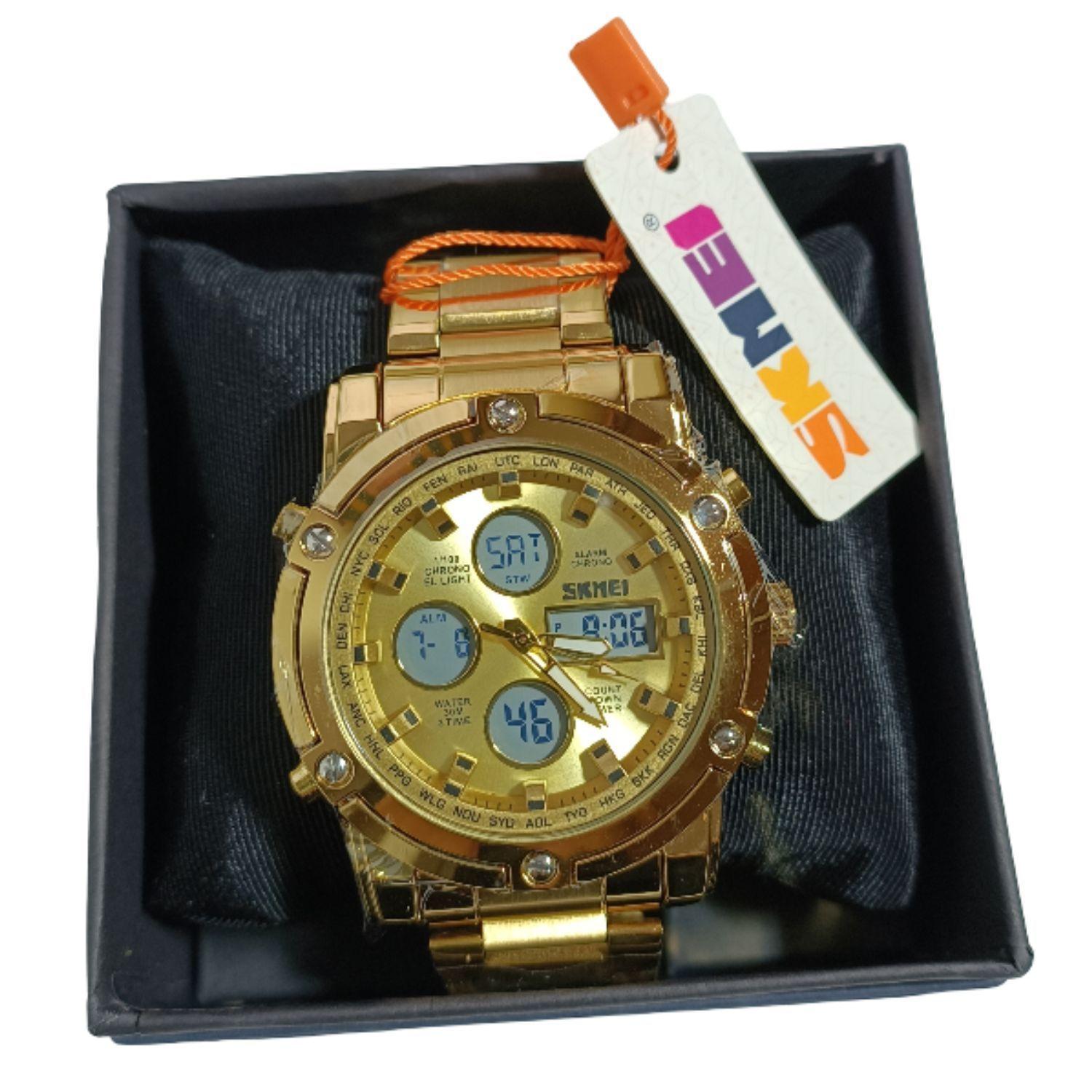 Reloj Skmei Cuarzo análogo hombre tecnología Seiko Japón-2
