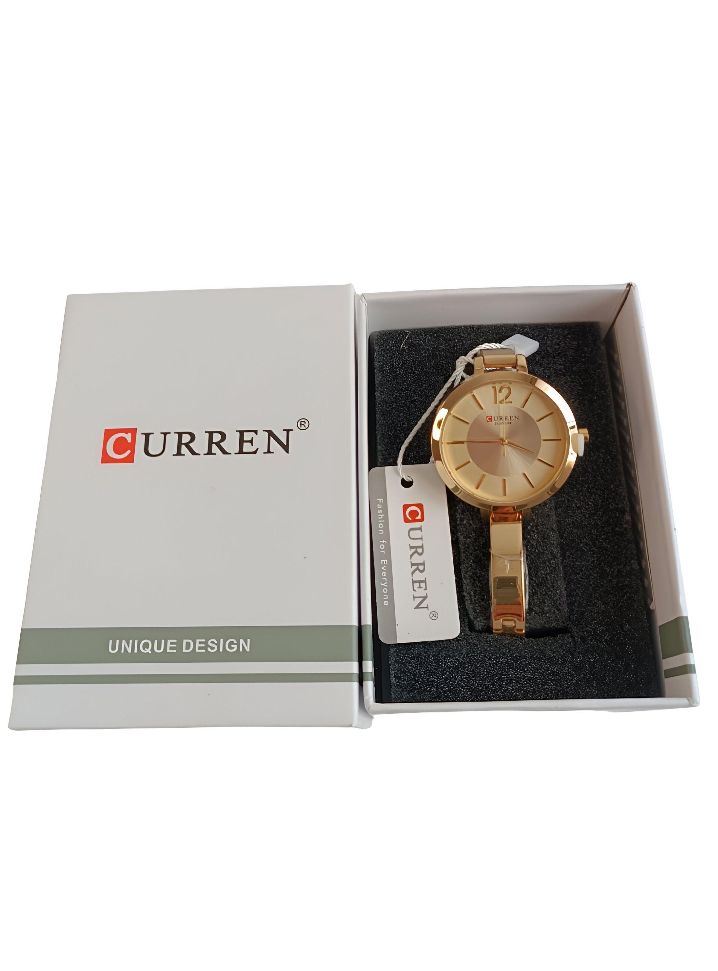 Reloj Curren original mujer de lujo y tecnología japonesa-2
