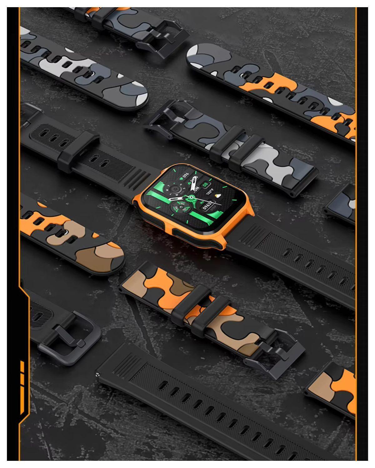 Reloj Smartwatch + regalo audífonos + correa deportiva-4