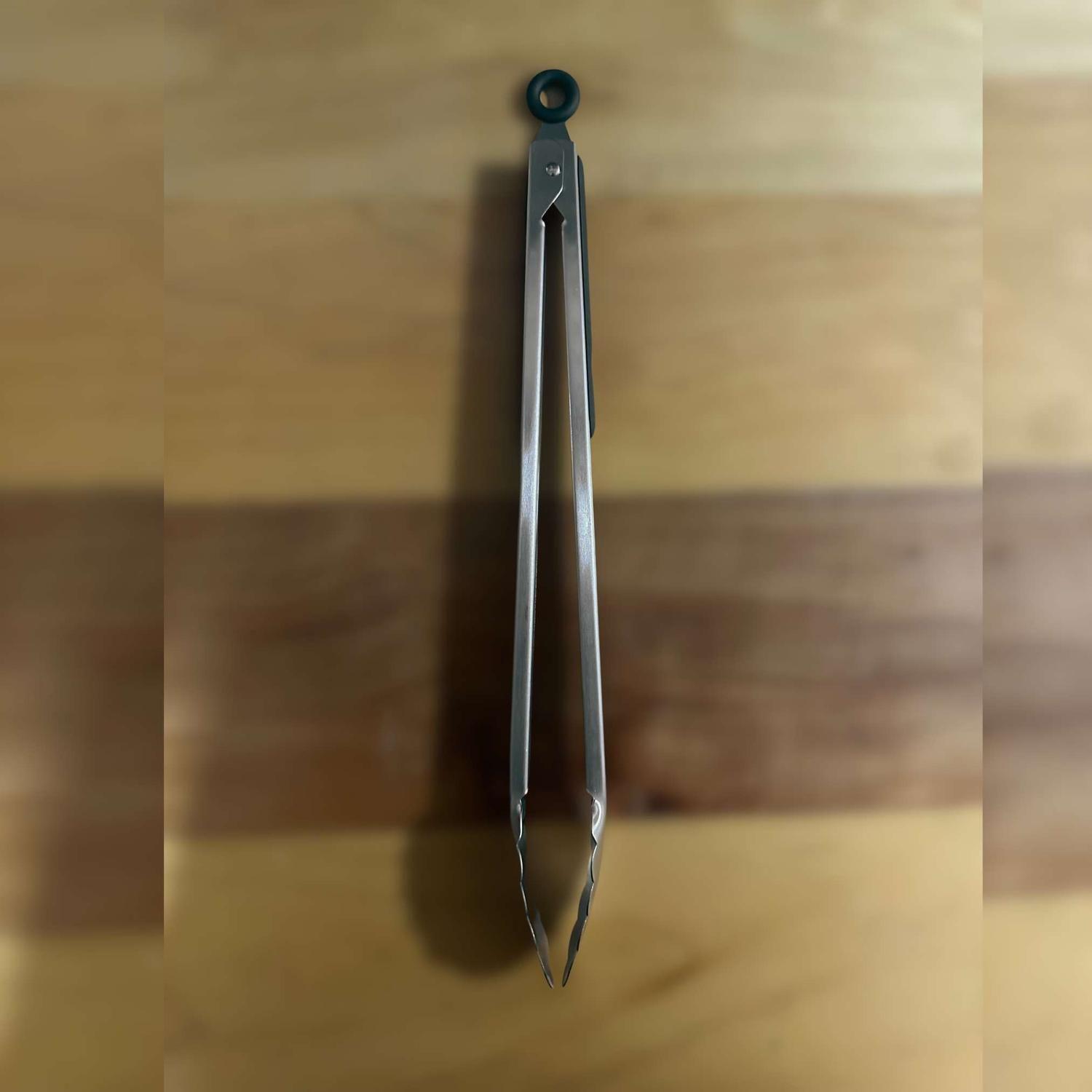 Pinzas Tenazas Parrilla Asado carne vegetales 35cm Heavy duty-3