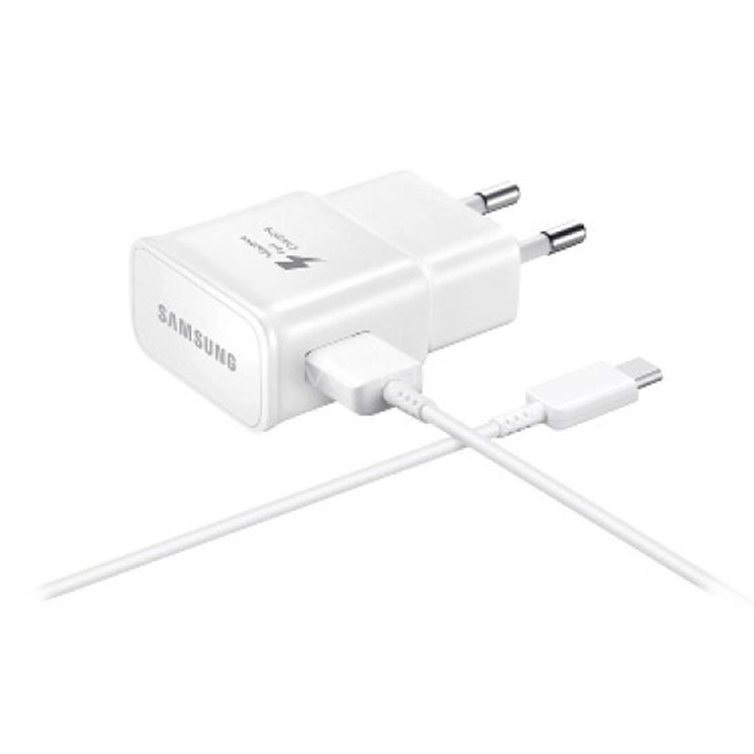Samsung-Cargador carga rápida 15w Incluye Cable Usb A a C-0