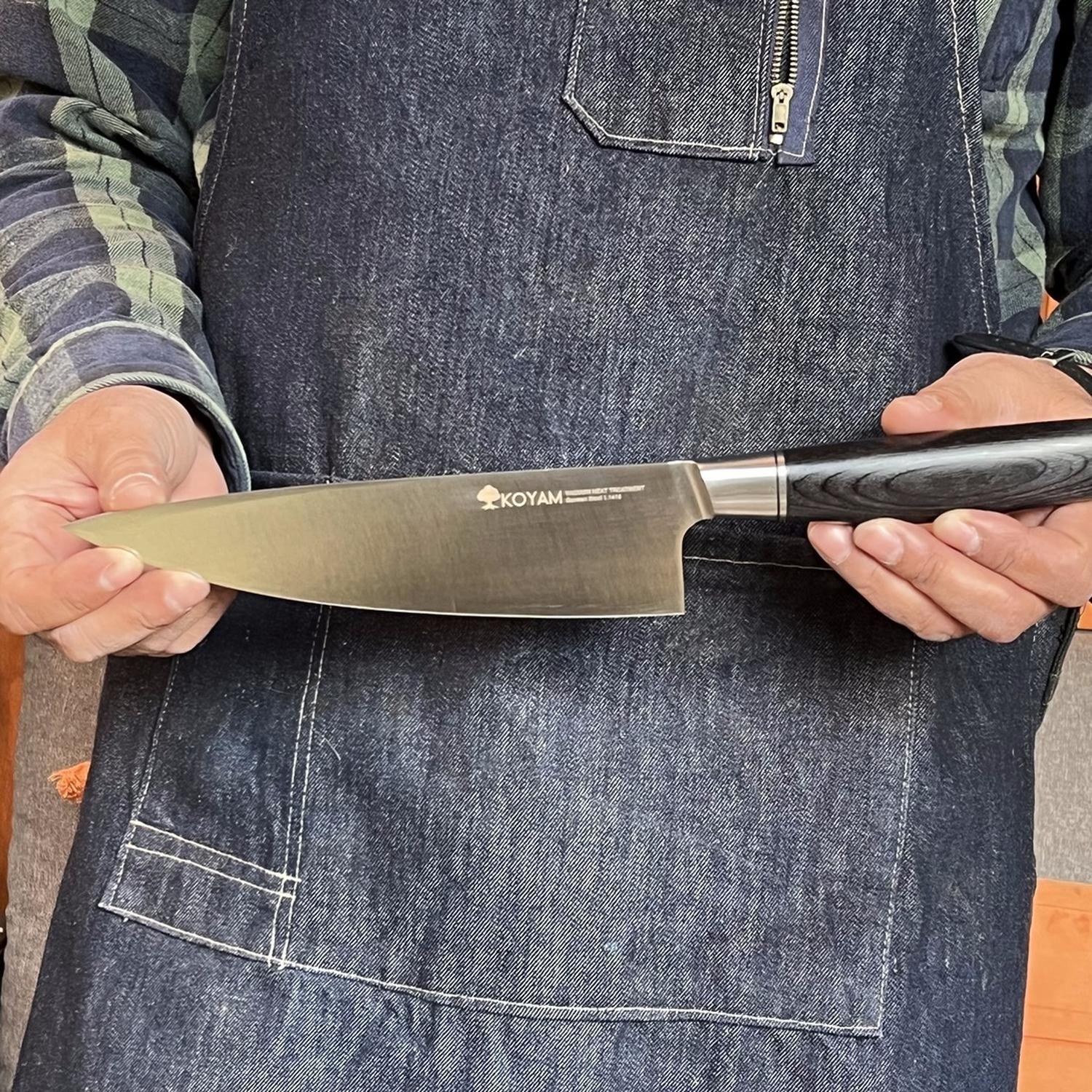 Cuchillo Chef Profesional 20cm Acero 1.4116 Alta Gama-4