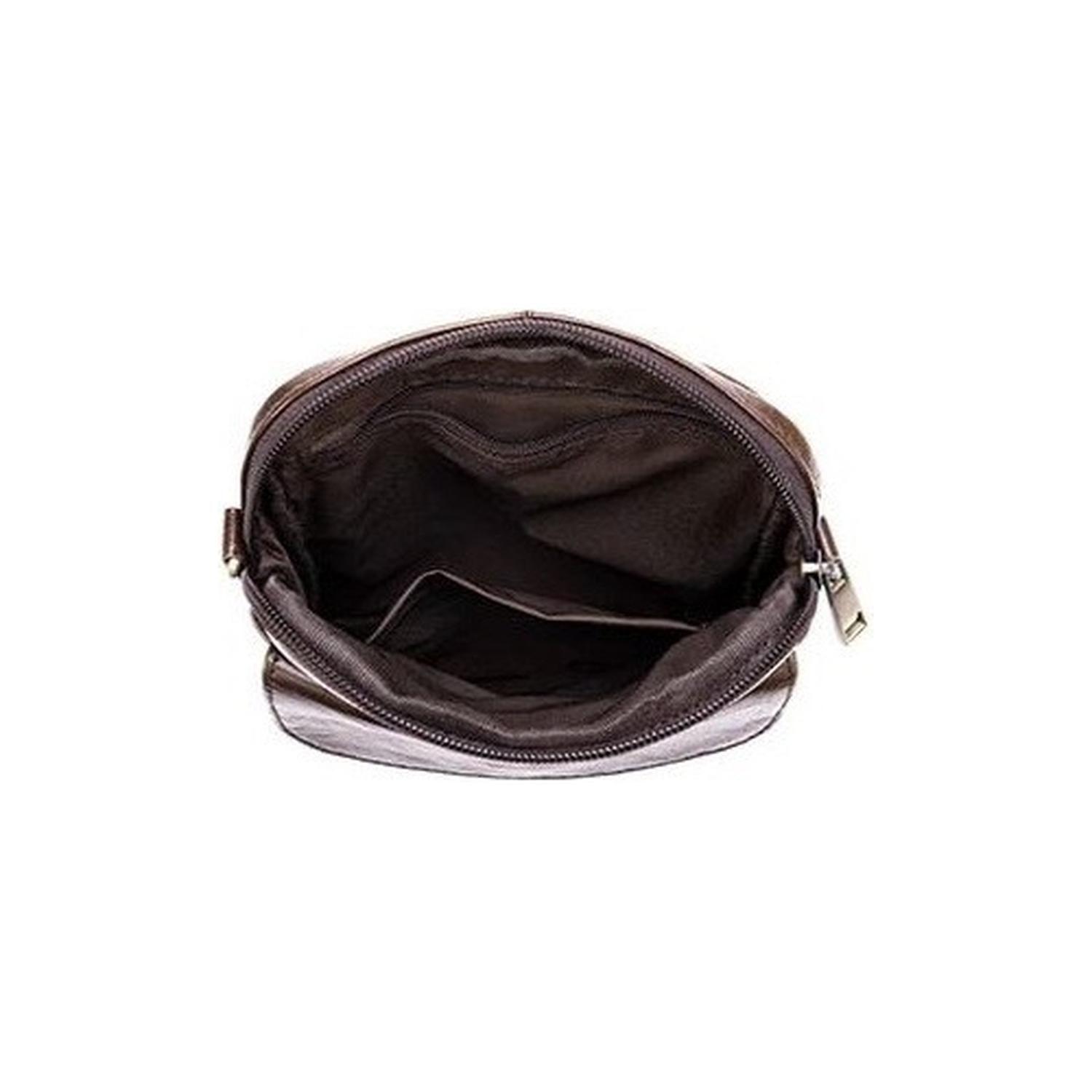 Ihk-techline Bolso Bandolera Retro Alta Calidad Cuero-3