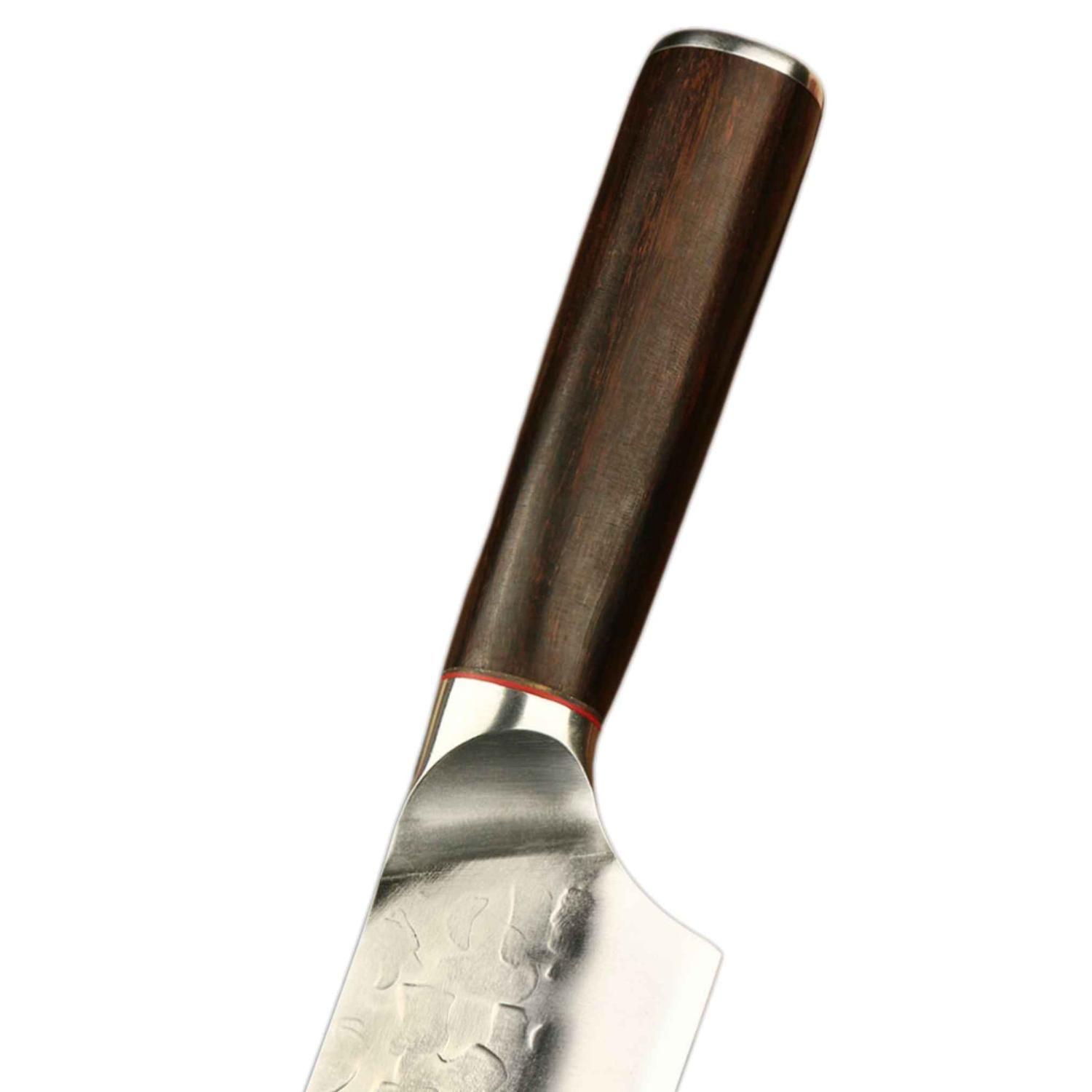 Cuchillo Chef Forjado Mano Acero 1.4116 20.5cm Koyam-4