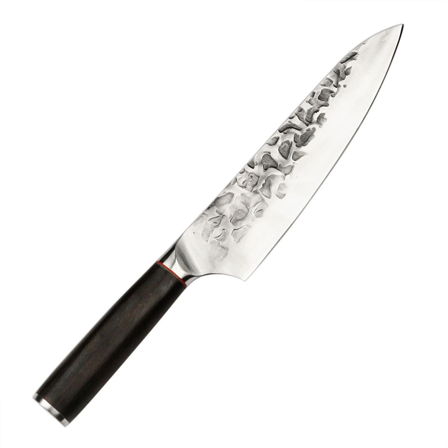 Cuchillo Chef Forjado Mano Acero 1.4116 20.5cm Koyam-5