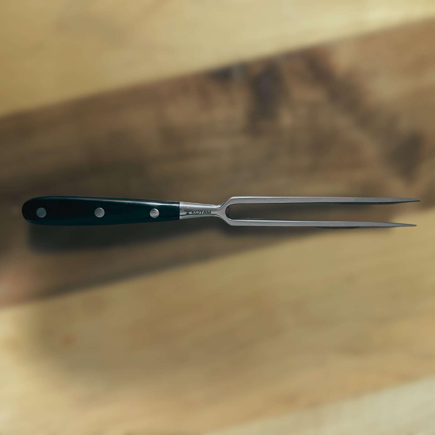 KOYAM Tenedor bbq Parrillero de Alto Rendimiento 30cm-4