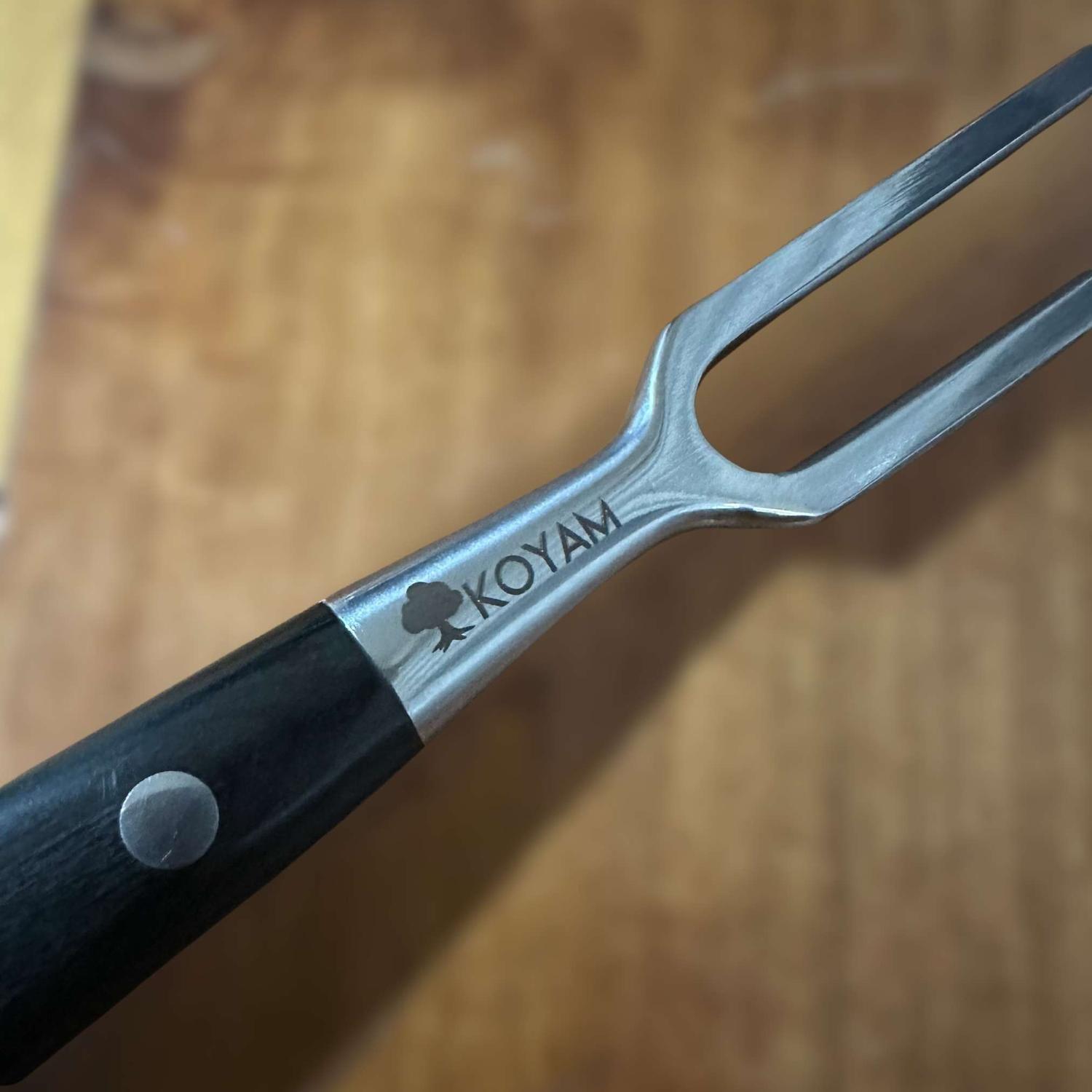 KOYAM Tenedor bbq Parrillero de Alto Rendimiento 30cm-5