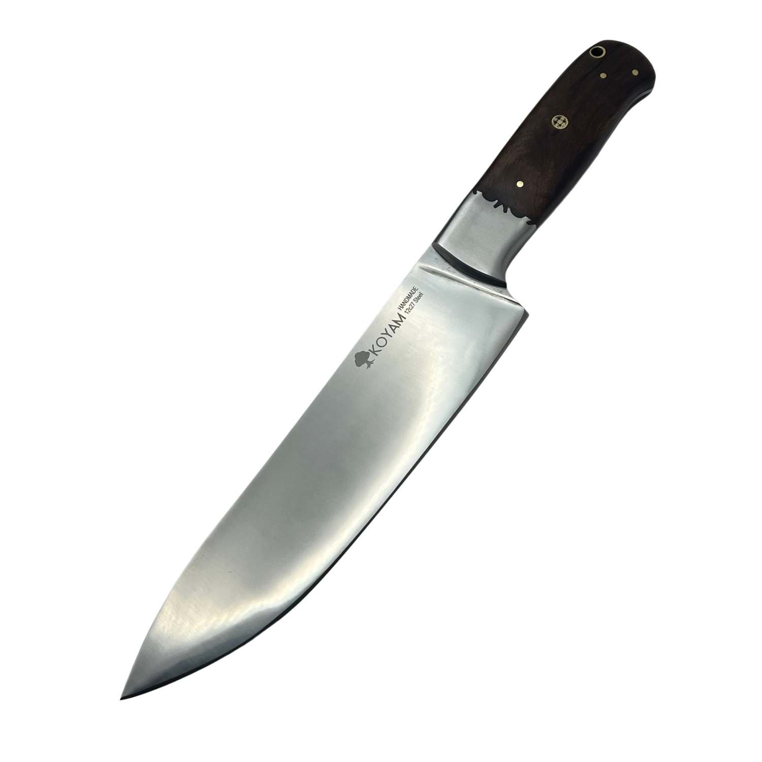 Cuchillo Chef Acero Sandvik 12C27 32cm Cafe Koyam-2
