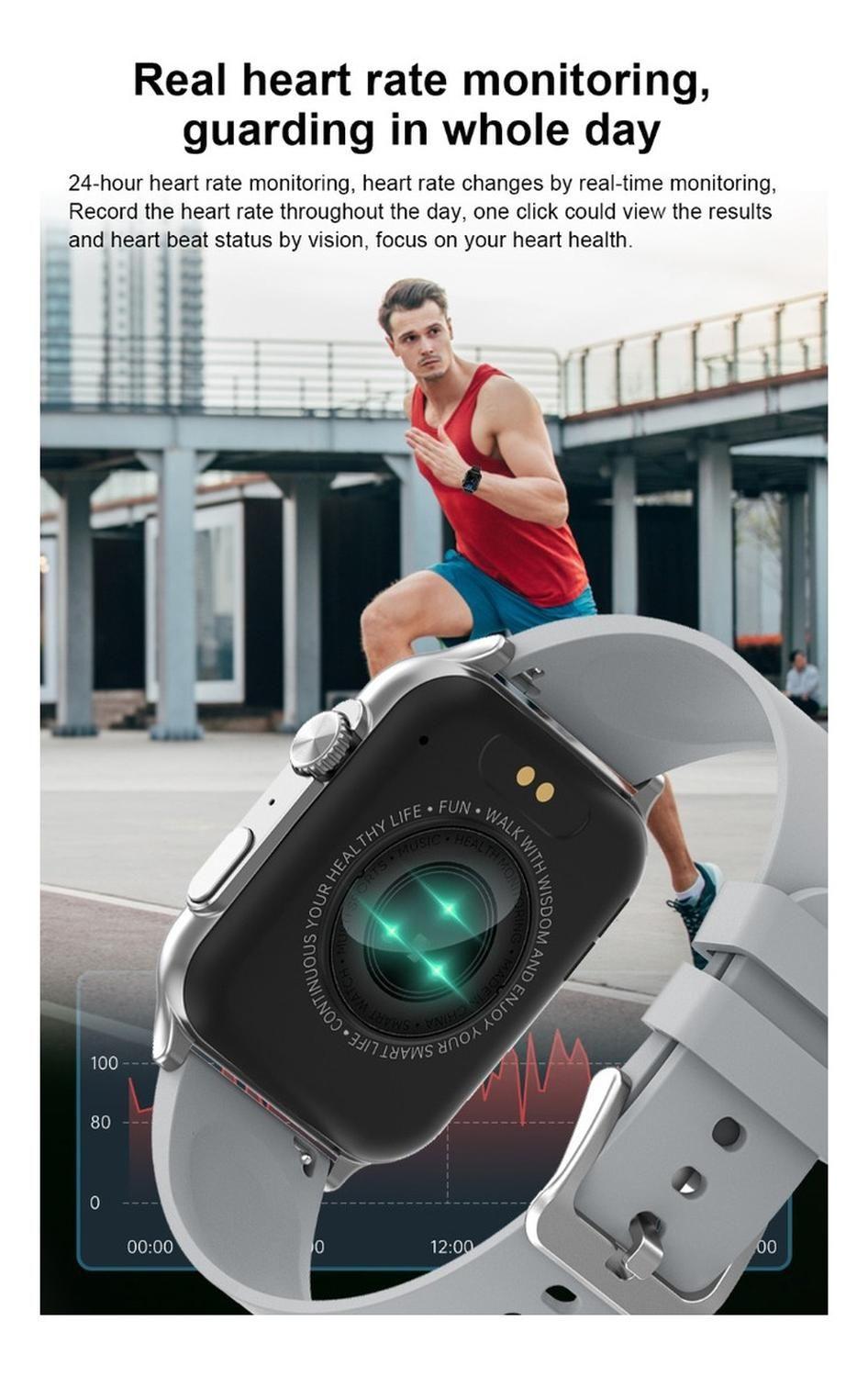 Smartwatch N80 Sport Funciones Corporales, llamadas-9
