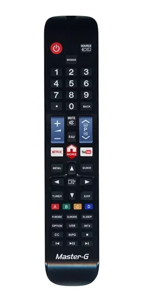 Control Tv Universal Master G 4 En 1 SONY - LG - SAMSUNG - MASTER -G-0
