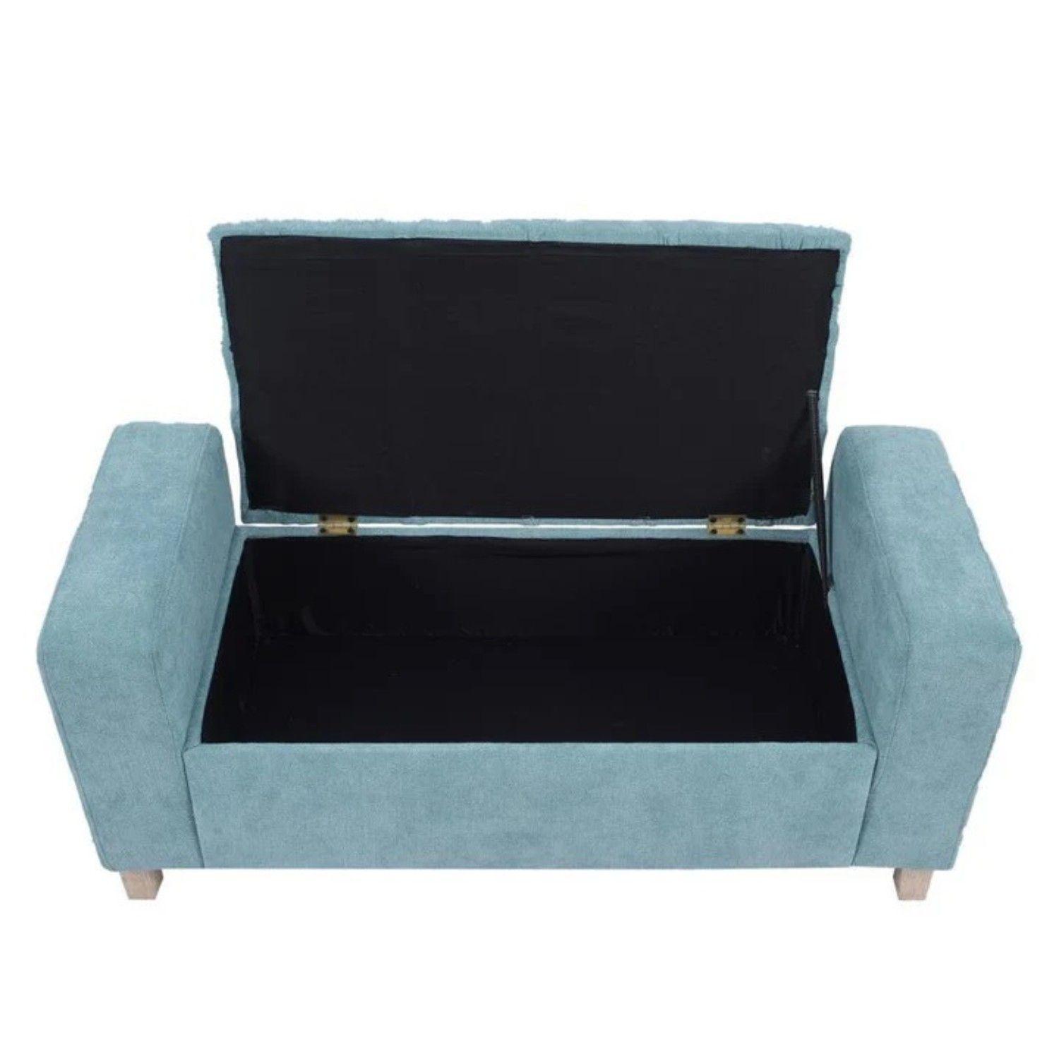 Banqueta Baul HVM Valentina Verde Menta-2