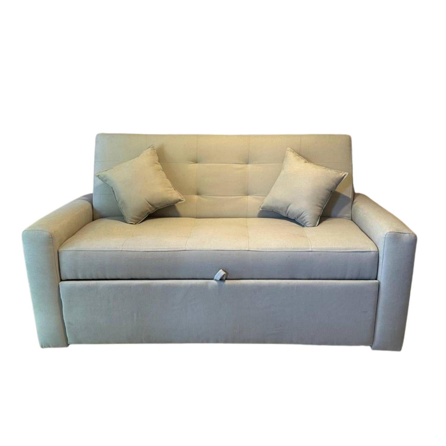 Sofa Cama HVM Cinema Beige Lino-1