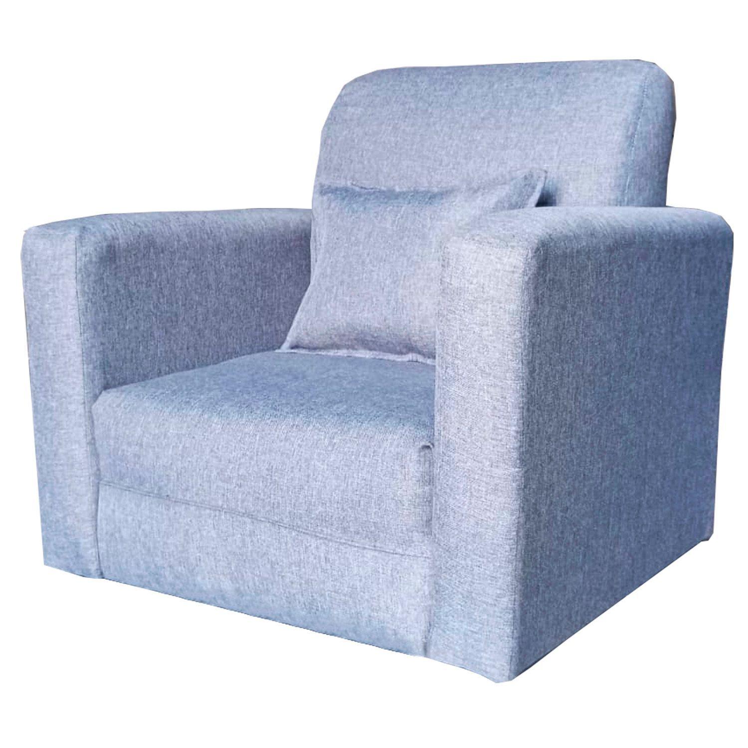 Sillon mini infantil Tomas Gris Lino-2