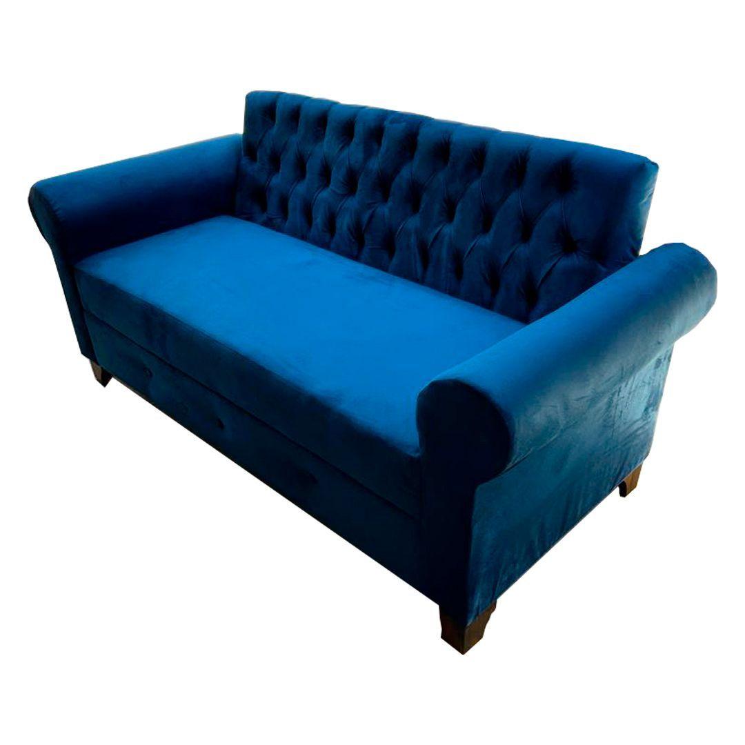 Sofa 3 Cuerpos Sofia Azul Felpa Pmadera-2