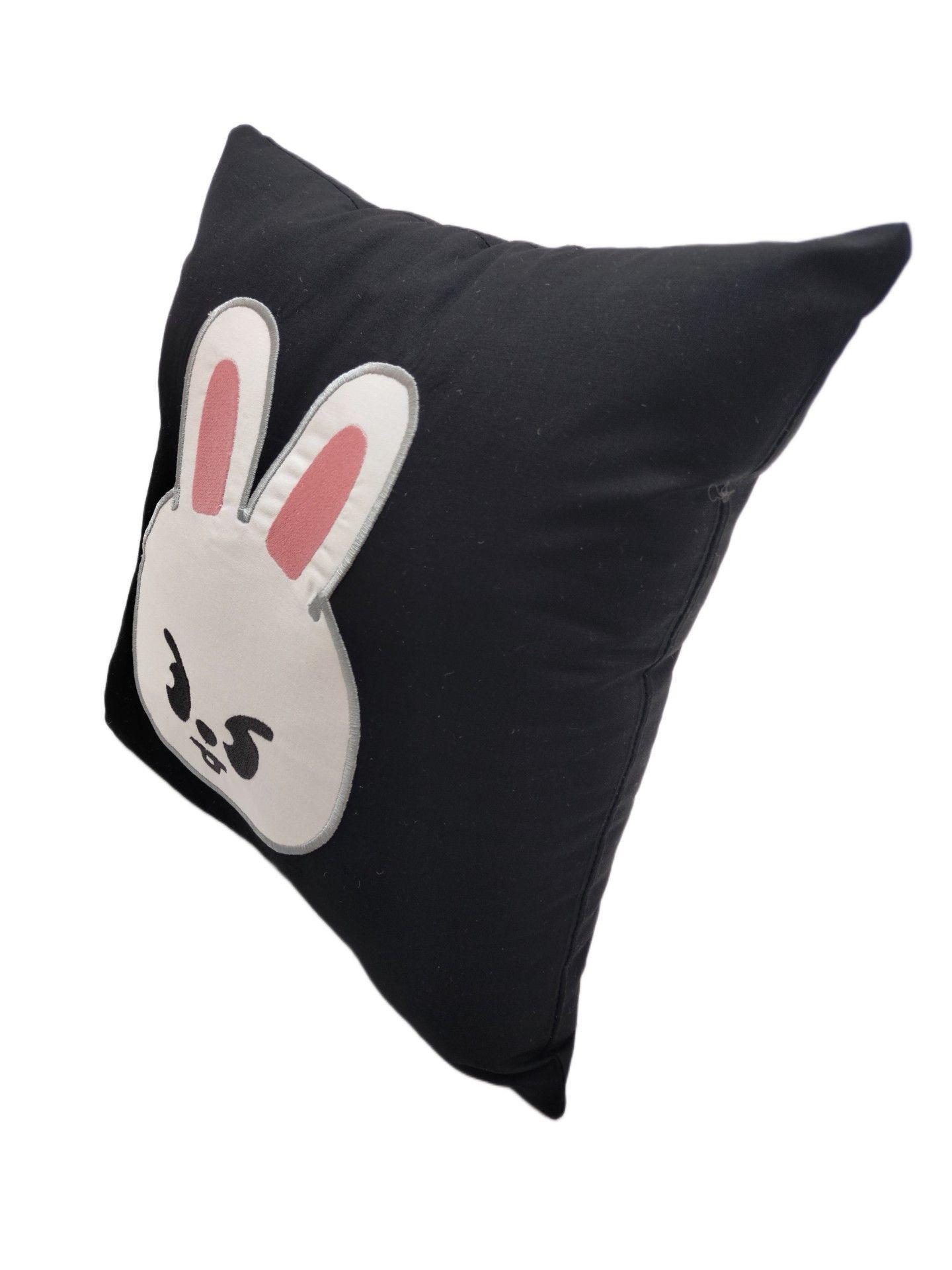 Cojin Bordado Stray Kids Lee Know SKzoo Leebit Black edit K-Pop-2