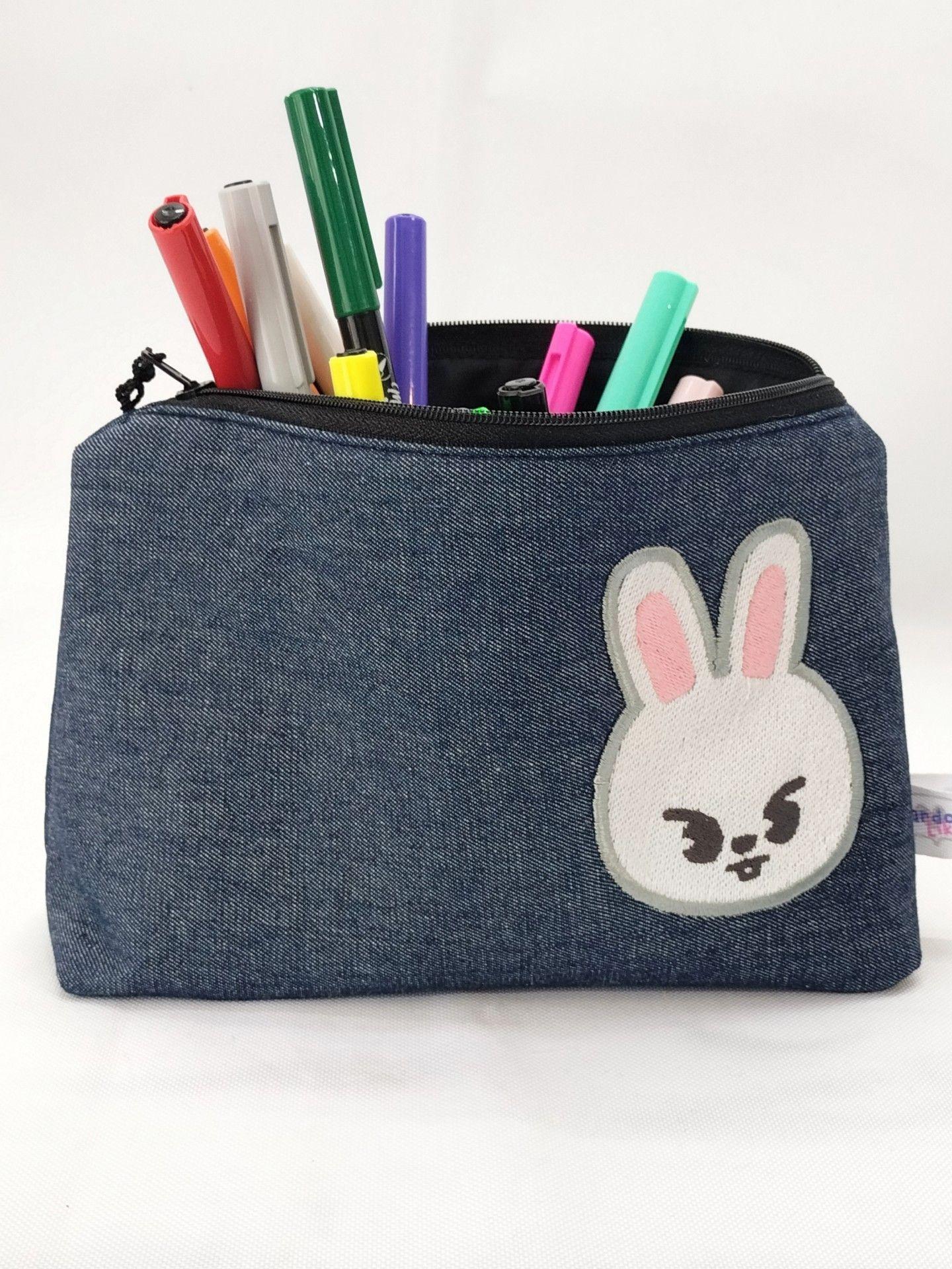 Estuche Bordado Stray Kids zoo Leebit Jeans K-Pop-2