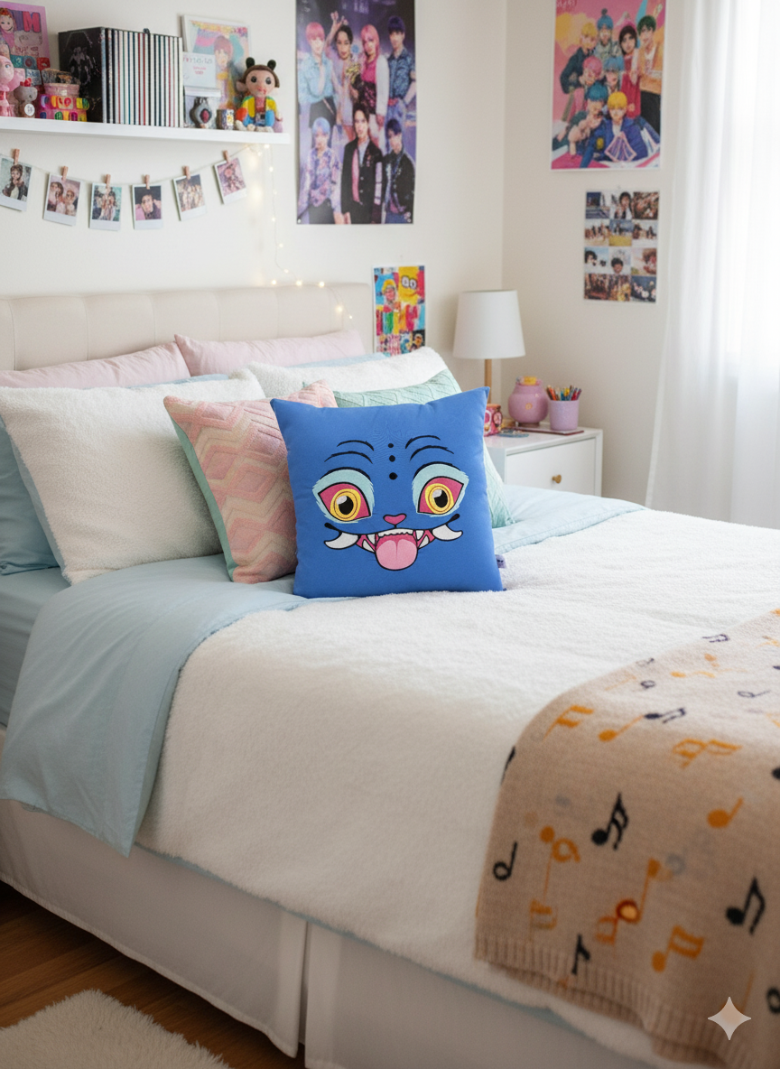 Cojin Bordado Tigre Guardi n Huntrix Kpop Derpy-2