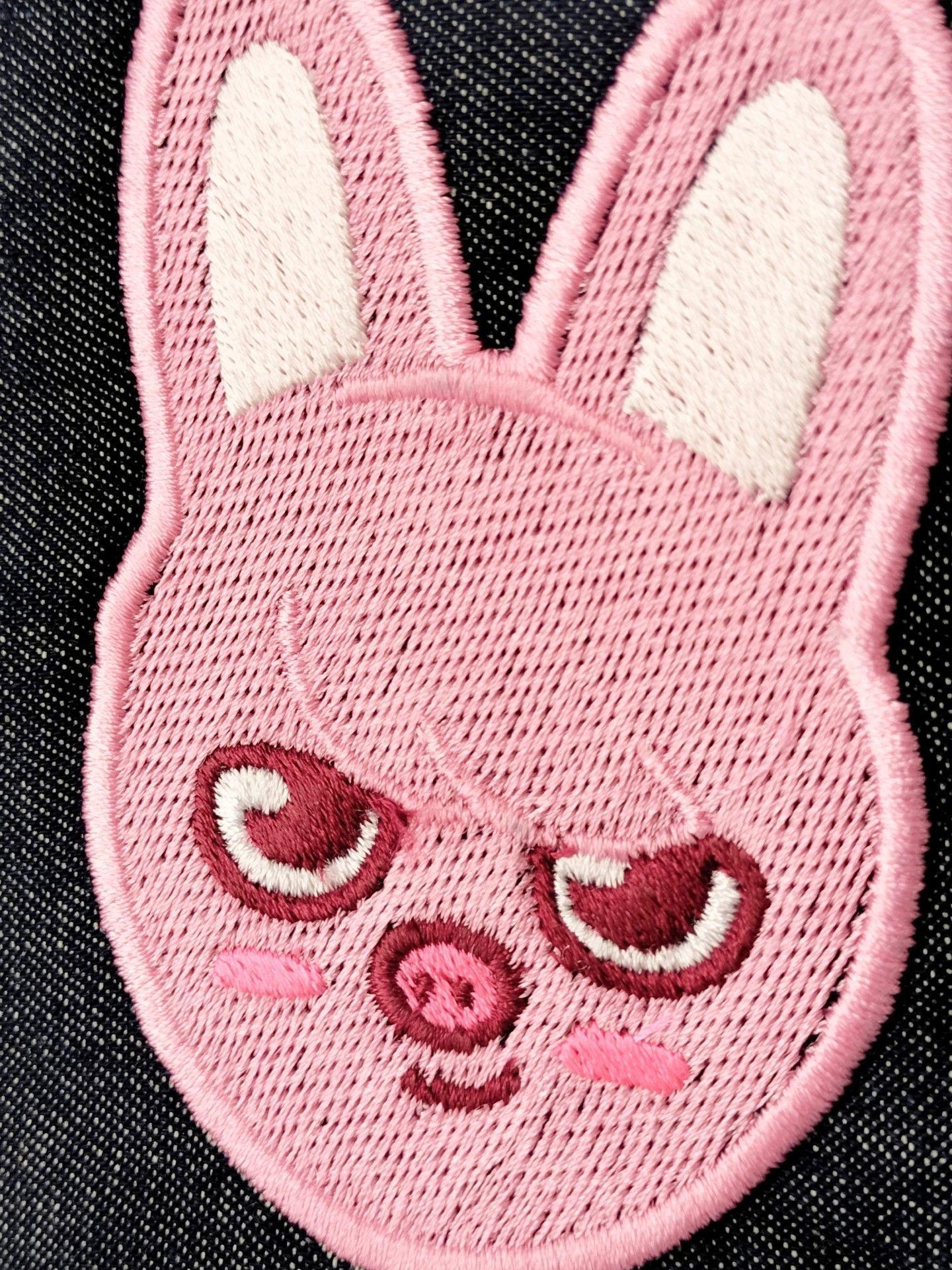 Estuche Bordado Stray Kids zoo Dwaekki Jeans K-Pop-3