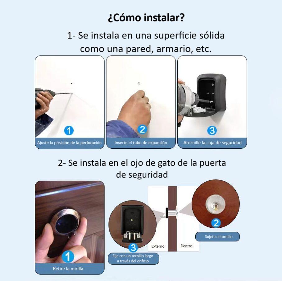 Caja de Seguridad Inteligente Pared-4