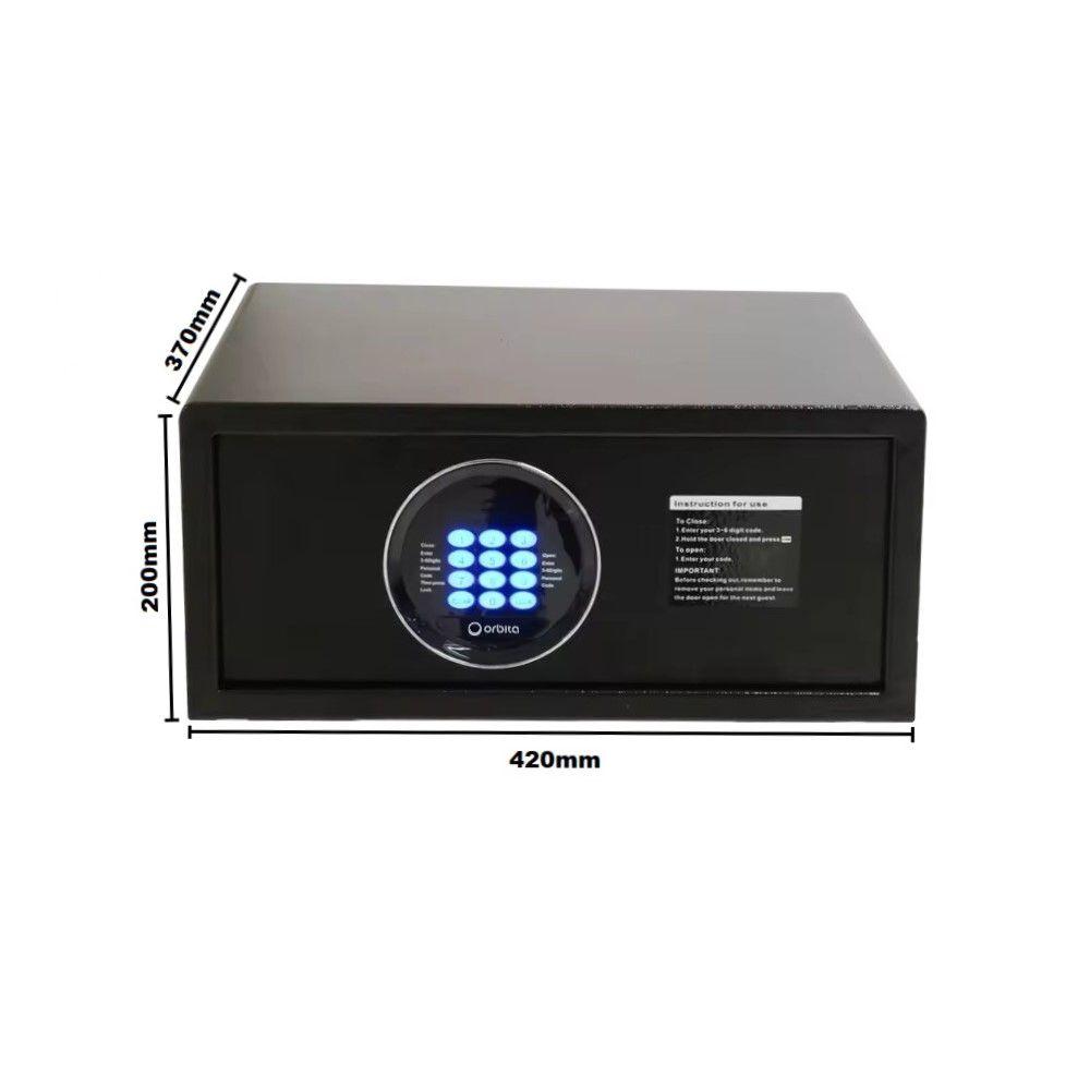Caja Fuerte Seguridad Doble Cerrojo 28 L-4