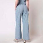 Pantalon  Twing Pierna Recta Celeste-1
