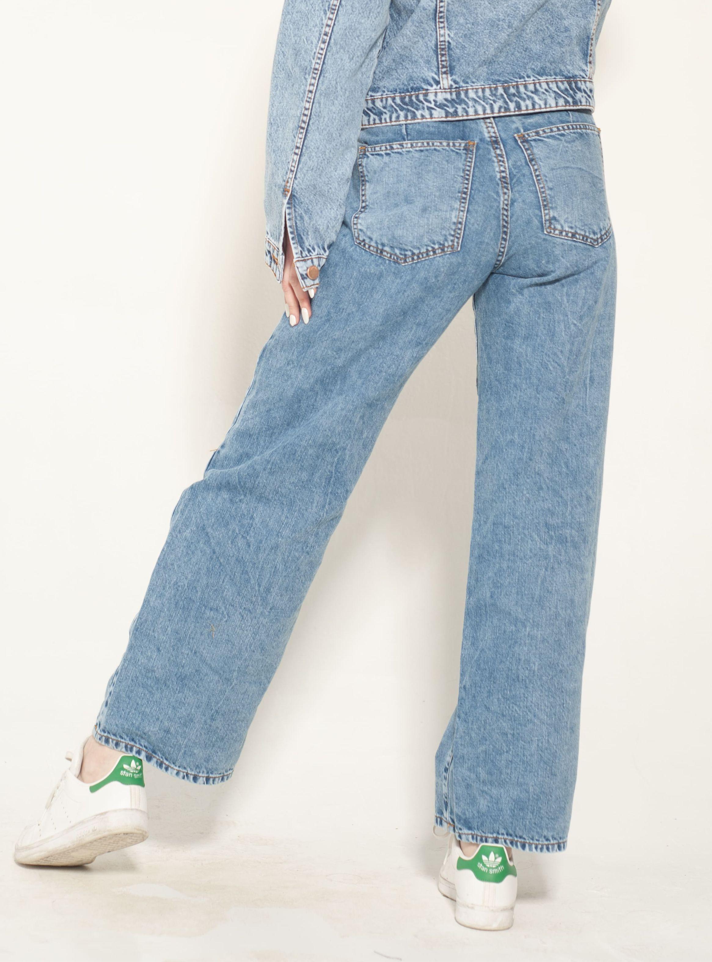 Jeans Parachoque Azul-1