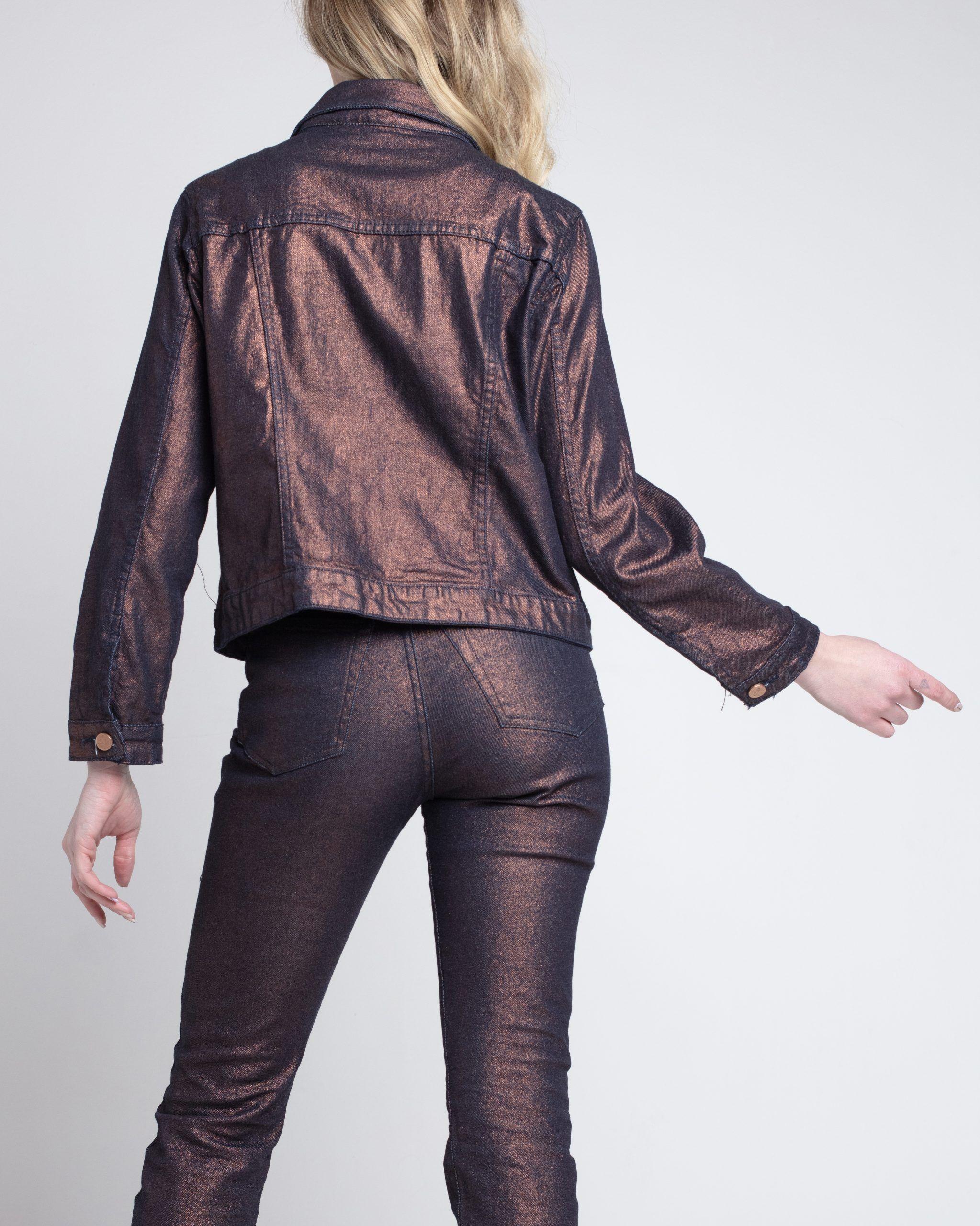 Chaqueta Metalizada Cobre-2