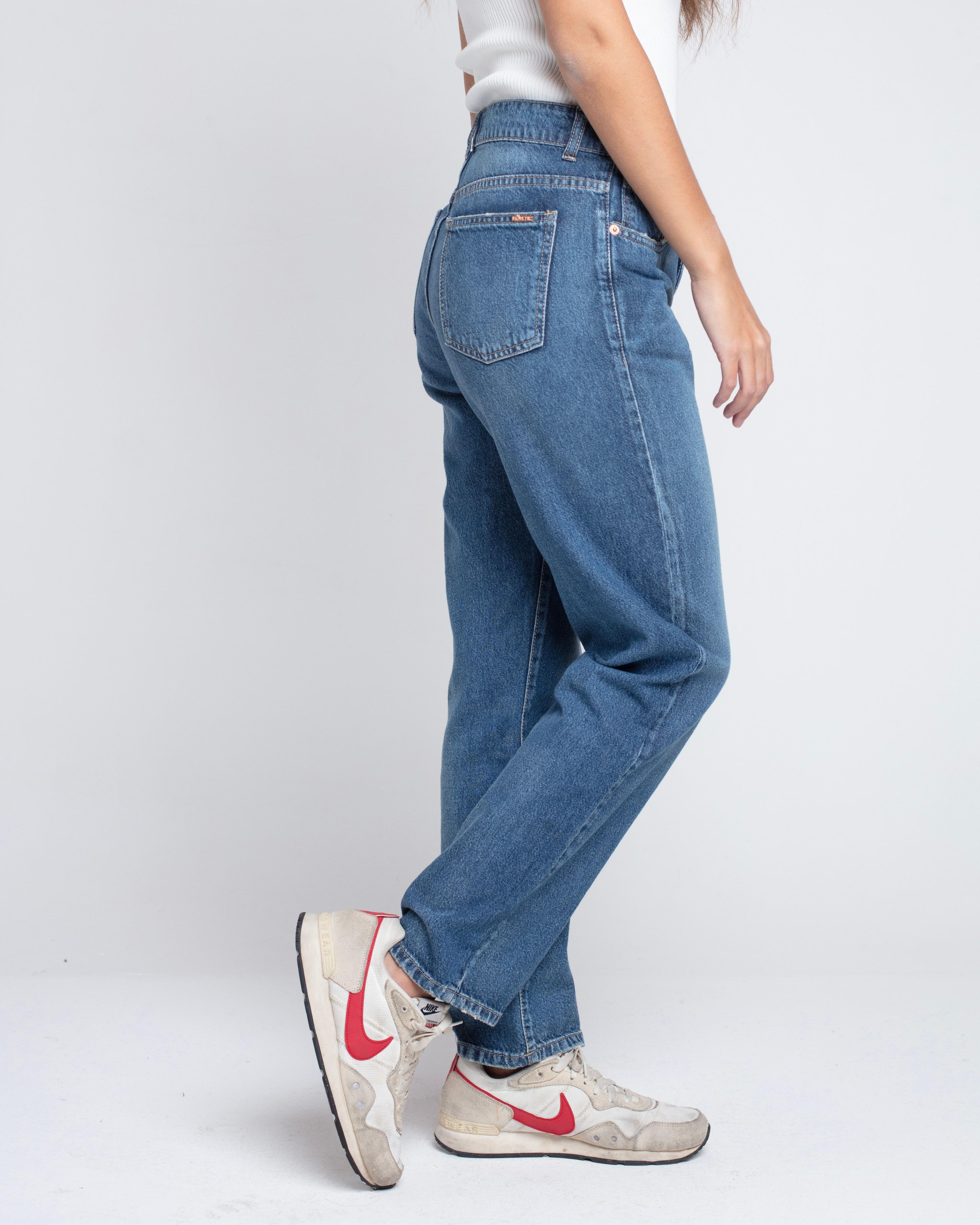Jeans Ursula Dad Fit Azul-1