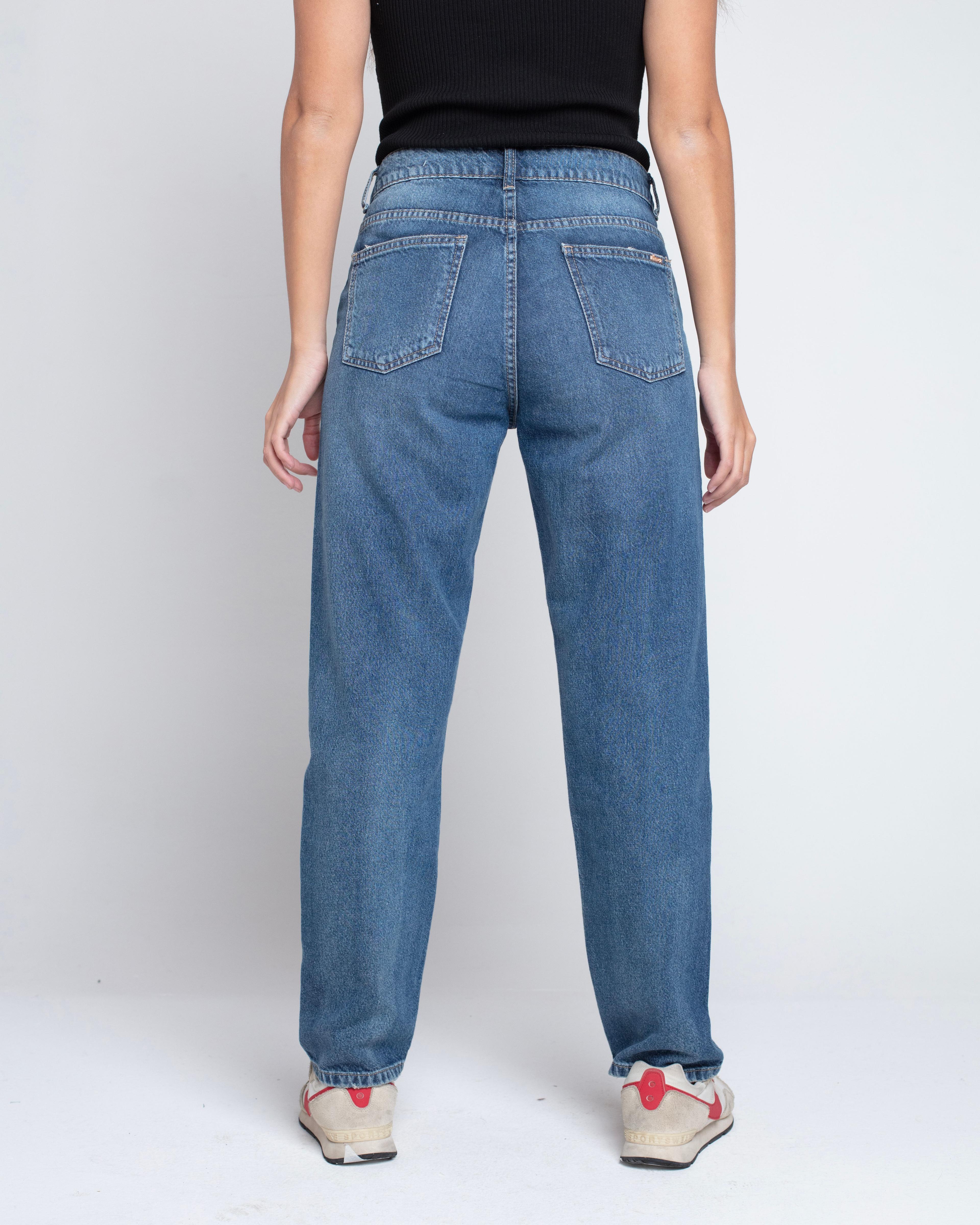 Jeans Ursula Dad Fit Azul-2